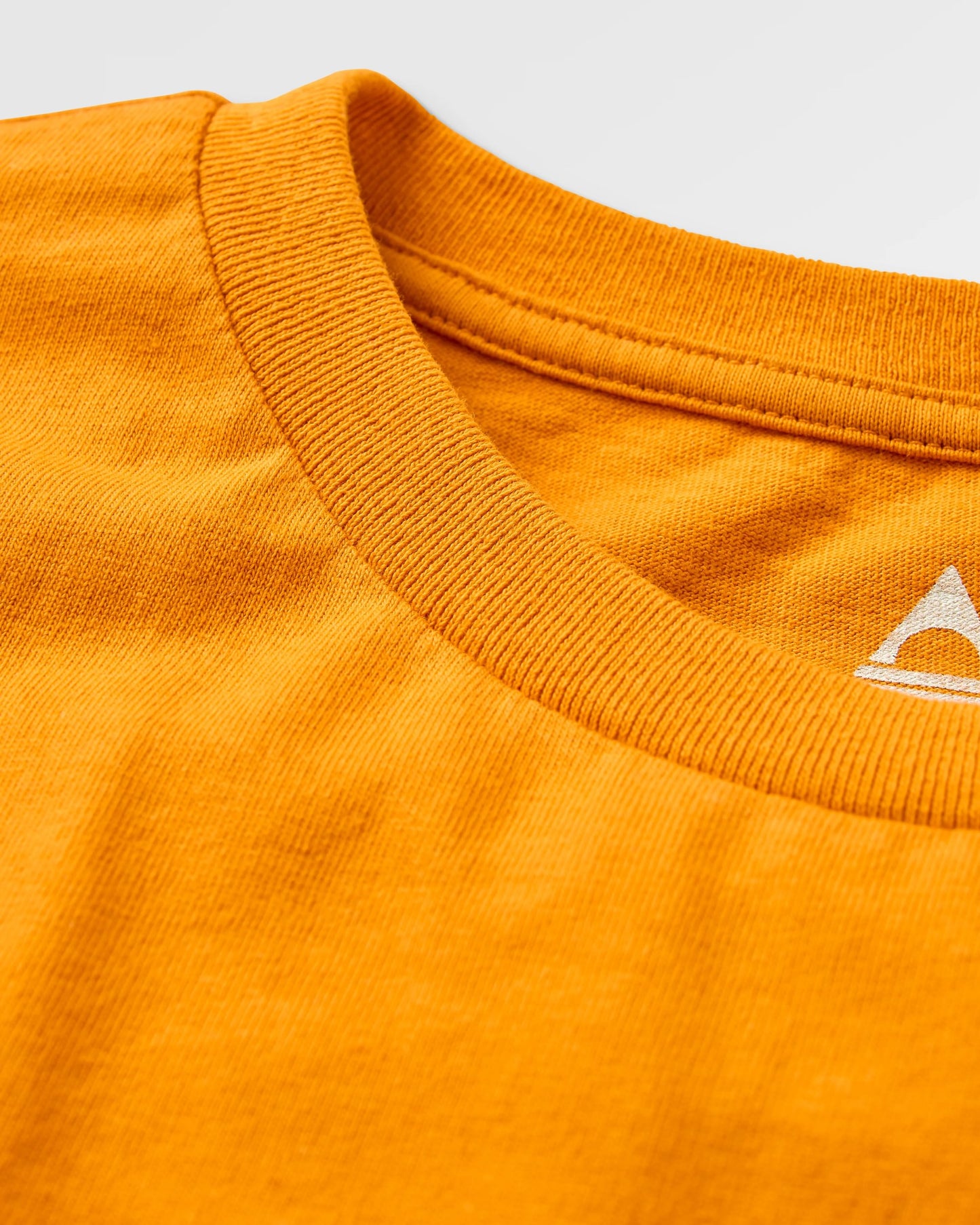 Golden Hour Recycled Cotton T-Shirt - Sunrise Orange
