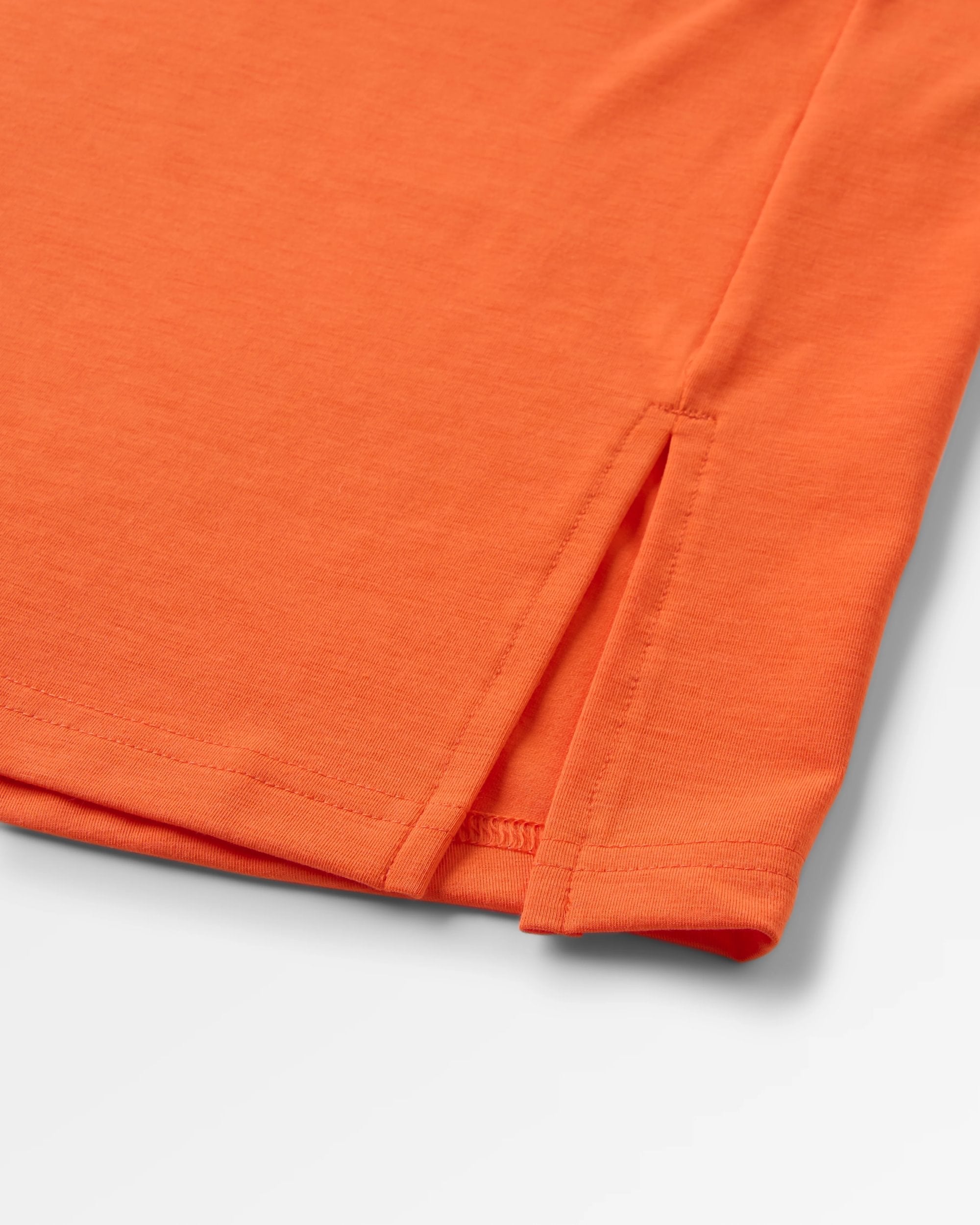 Chase The Light Drirelease® Active T-Shirt - Ember Orange - Flatlay