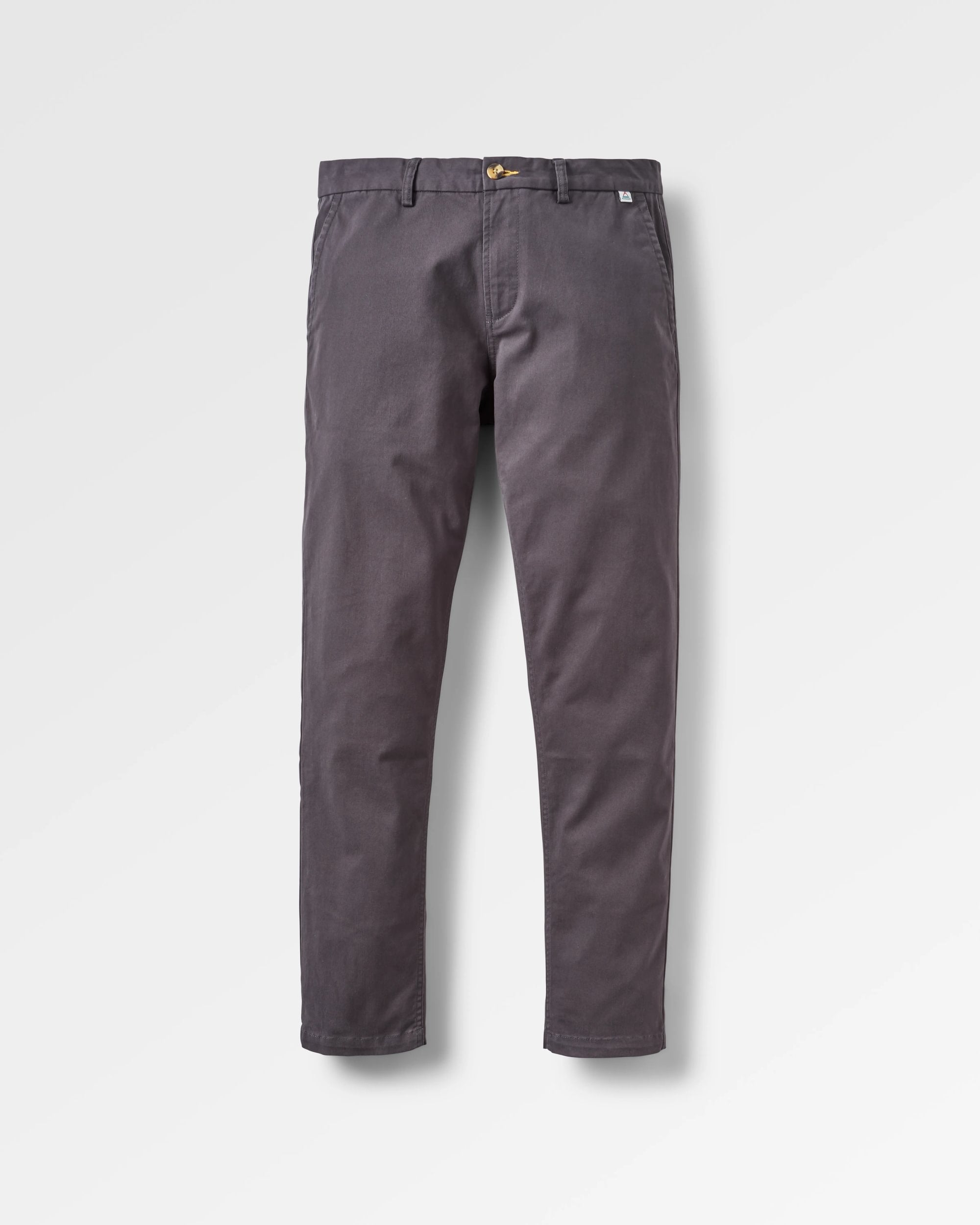 365 Organic Cotton Trouser - Faded Black - Flatlay