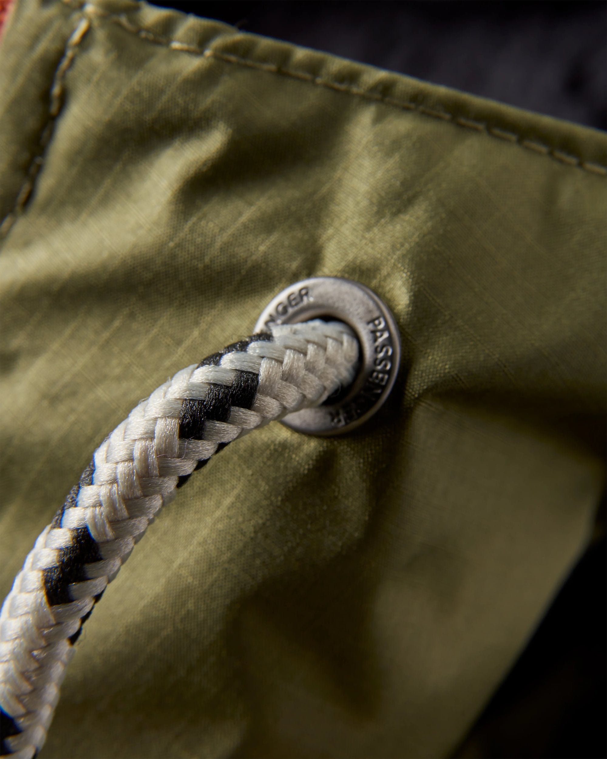 Waves Recycled Sherpa Lined Changing Robe - Black/Khaki - Flatlay