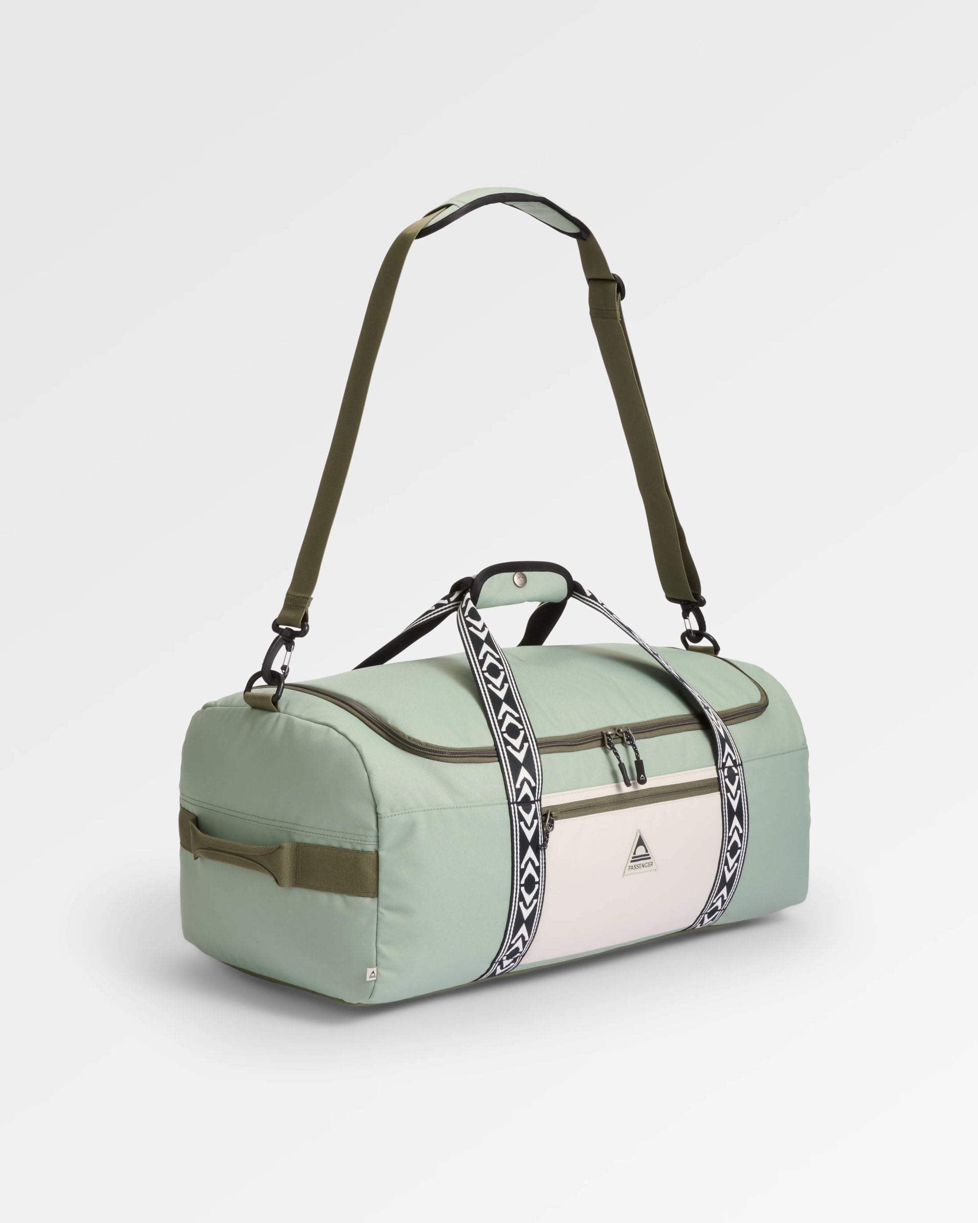 Boondocker 30L Duffel - Pistachio/Misty Grey - Flatlay