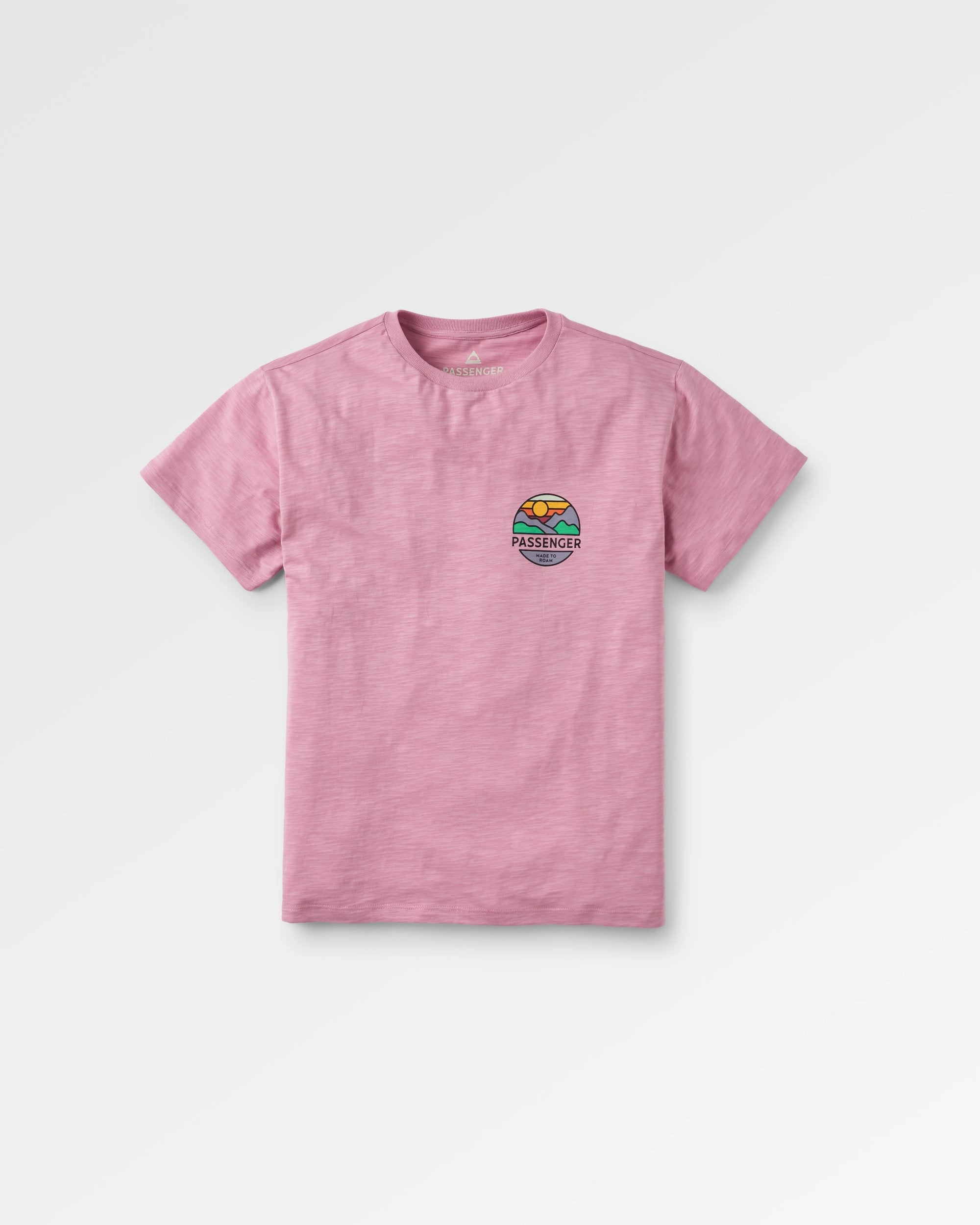 Laidback Baumwoll T-Shirt - Leicht Pink