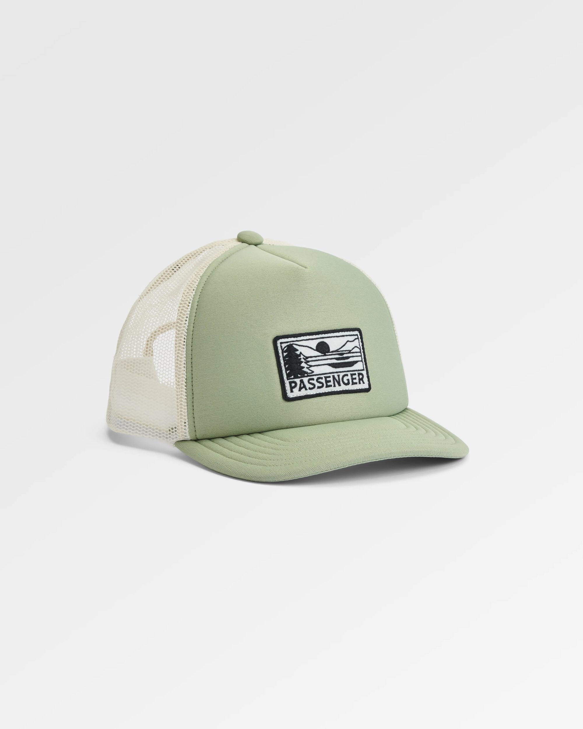 Roamer Snapback Trucker Cap - Pistachio - Flatlay