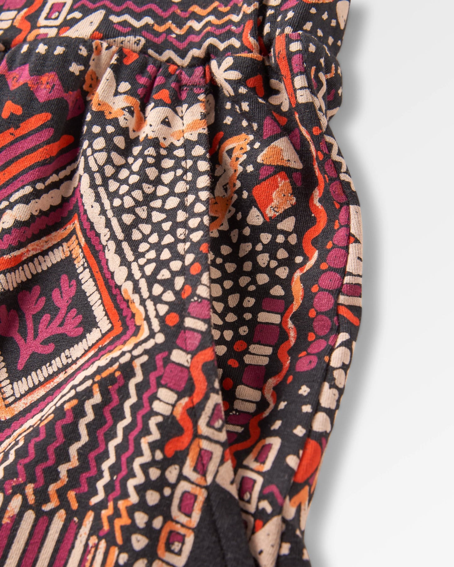 Day Dream Printed Trouser - Vintage Patchwork Black/Multi