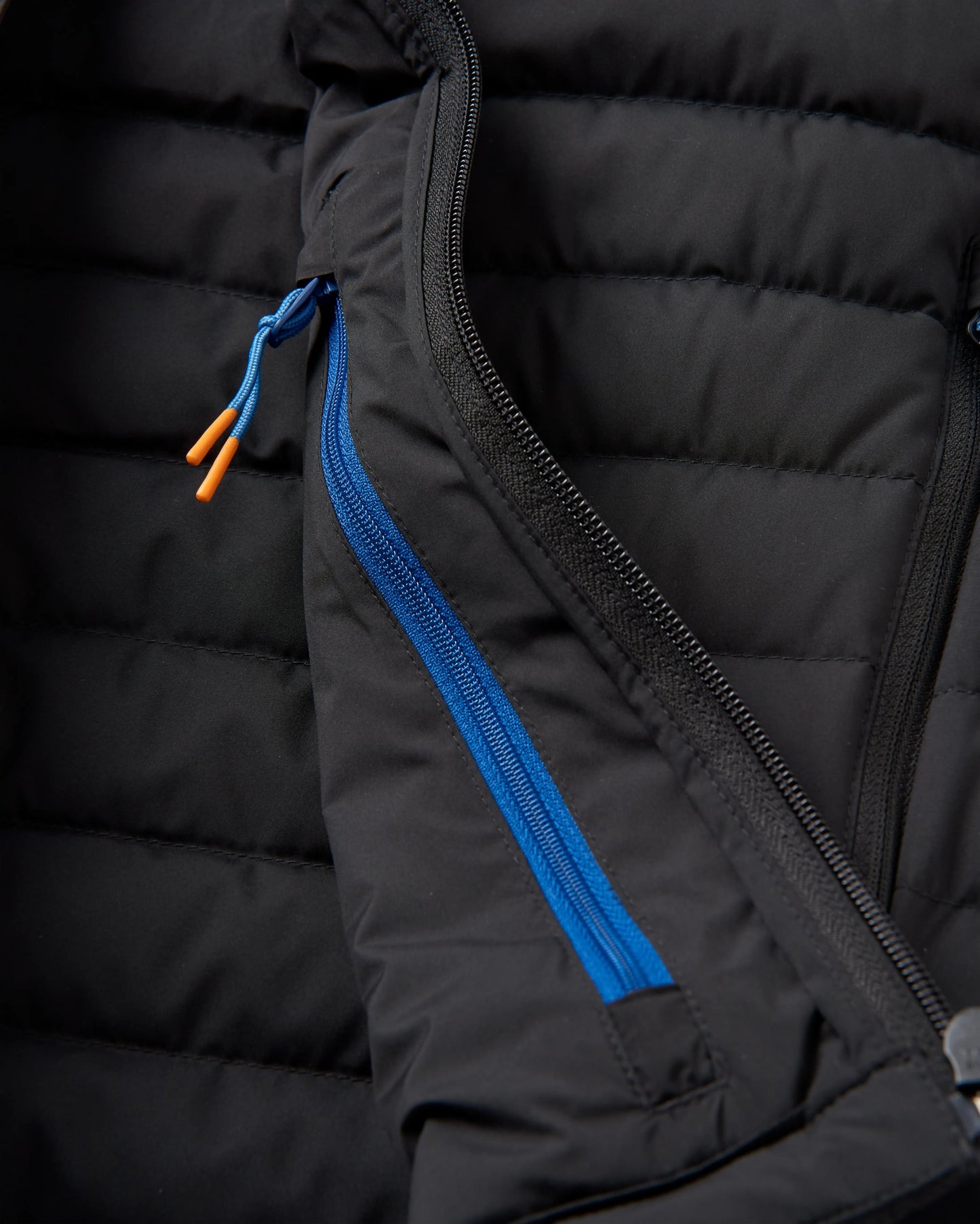 Ashland Down Recycled Vest - Black - Flatlay