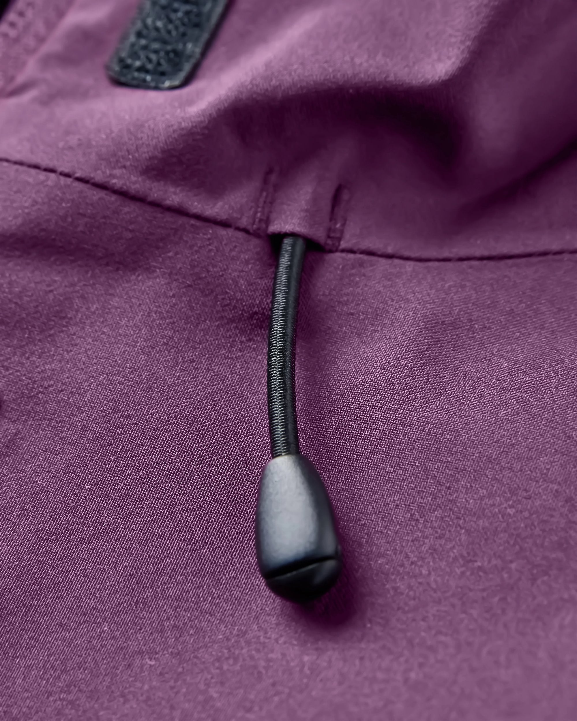 Breckenridge Recycled Waterproof 3 In 1 Jacket - Deep Plum - Flatlay