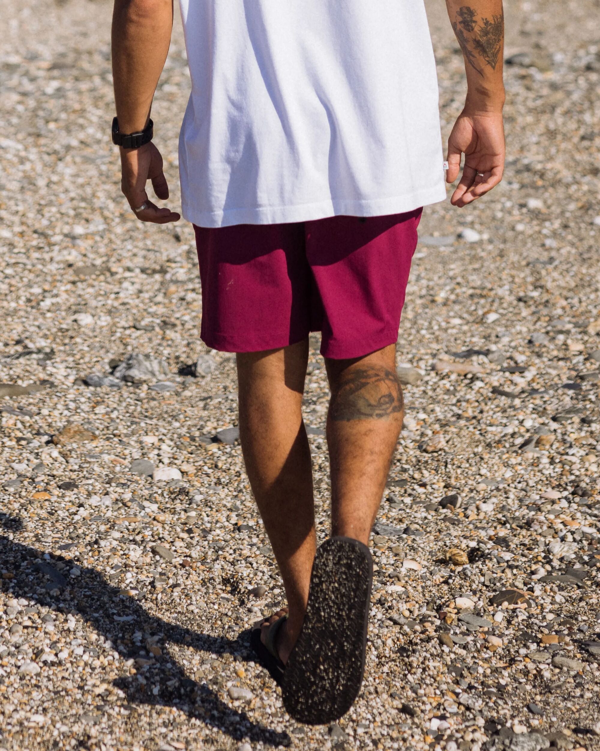 Drifter NetPlus® Swim Lined Short - Warm Berry - Lifestyle