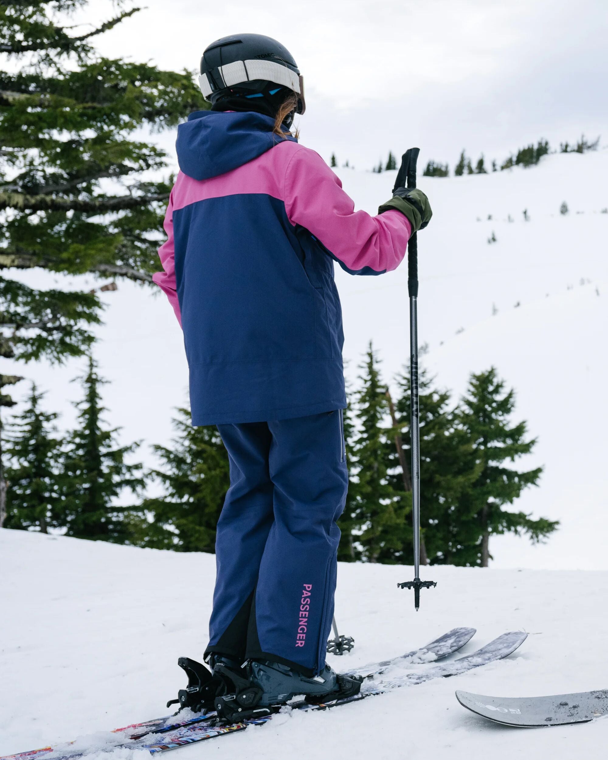 Snowscape Women's Recycled Jacket - Rich Navy - Lifestyle