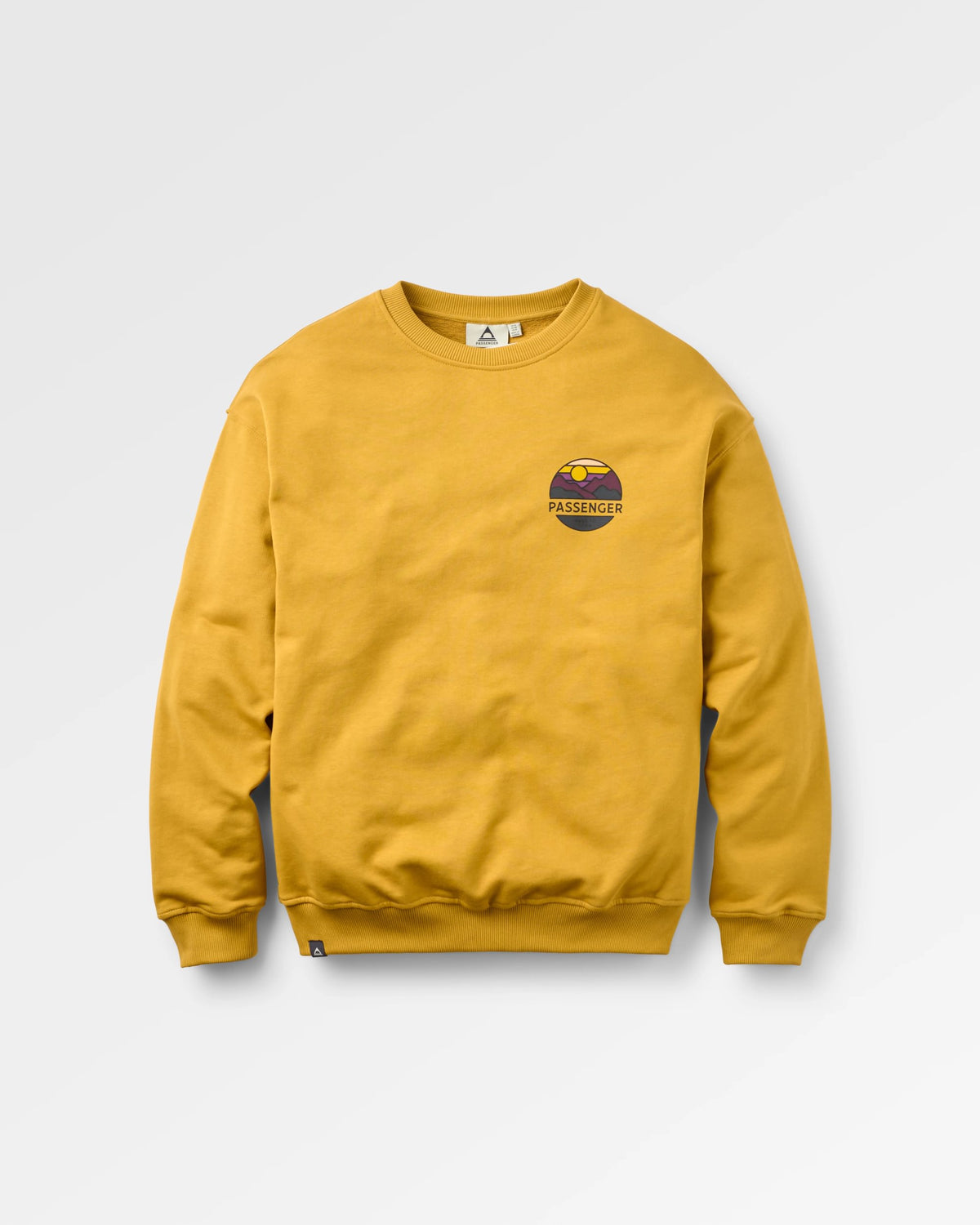 Laidback Relaxed Fit Sweatshirt - Dusty Ochre - Flatlay