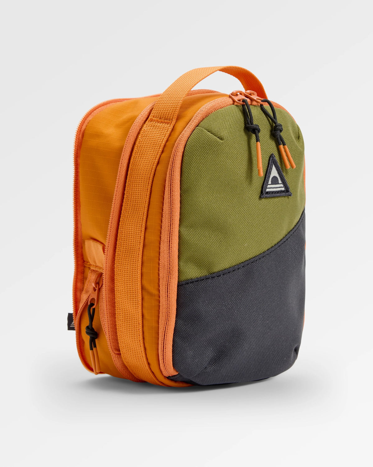 Packing Cube 2L - Black/Khaki - Flatlay