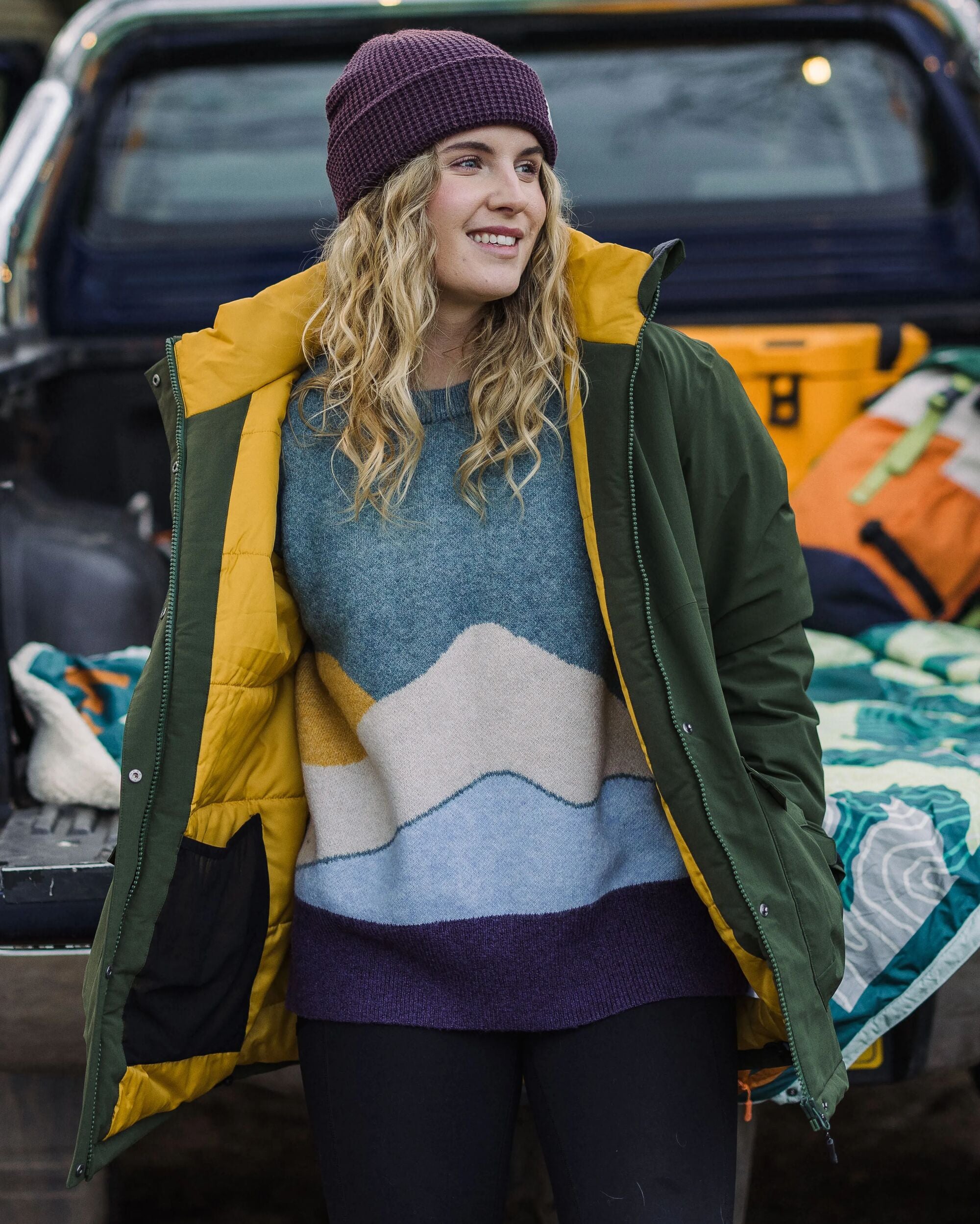 Telluride Waterproof Parka - Fir Tree - Lifestyle