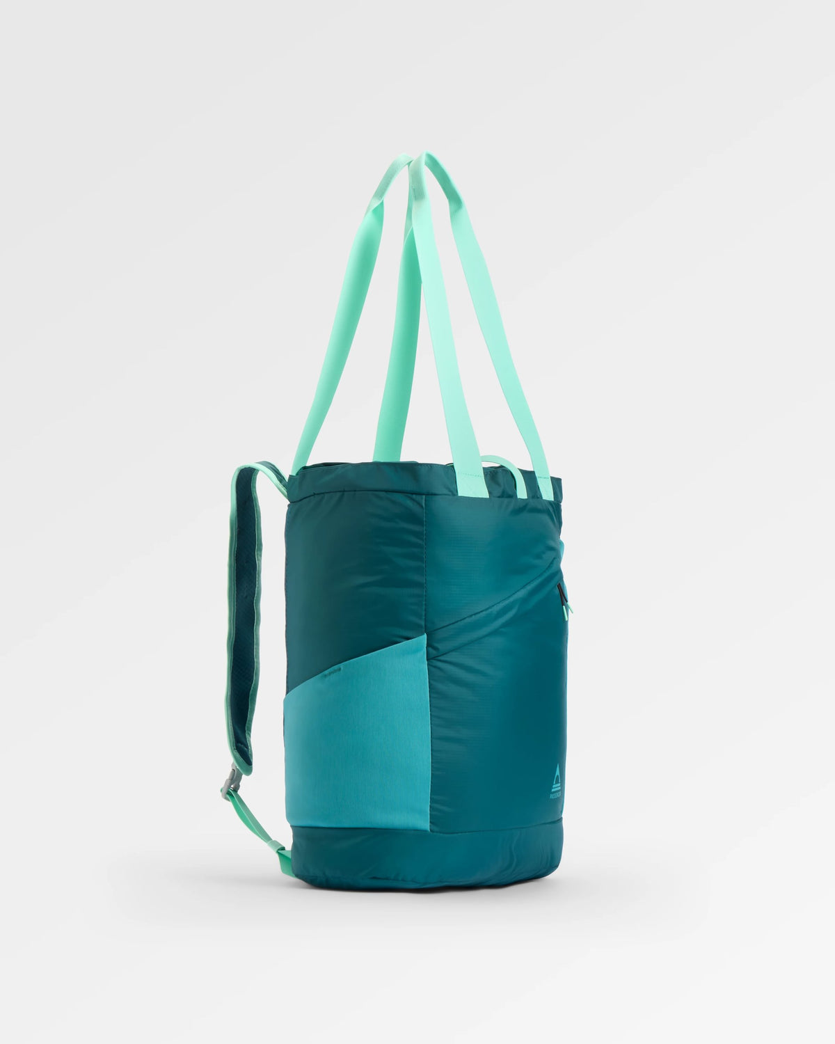 Travelscape Light Tote - Mediterranean/ Ocean Teal - Flatlay