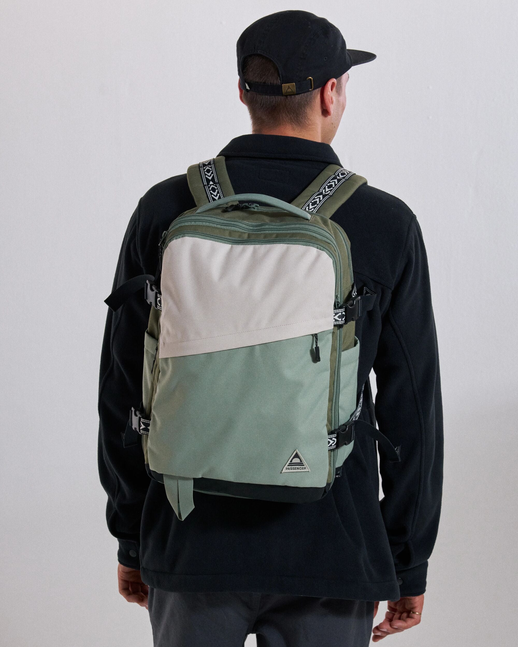 Boondocker Expandable Travel Pack - Pistachio/Misty Grey - Studio Model - Male