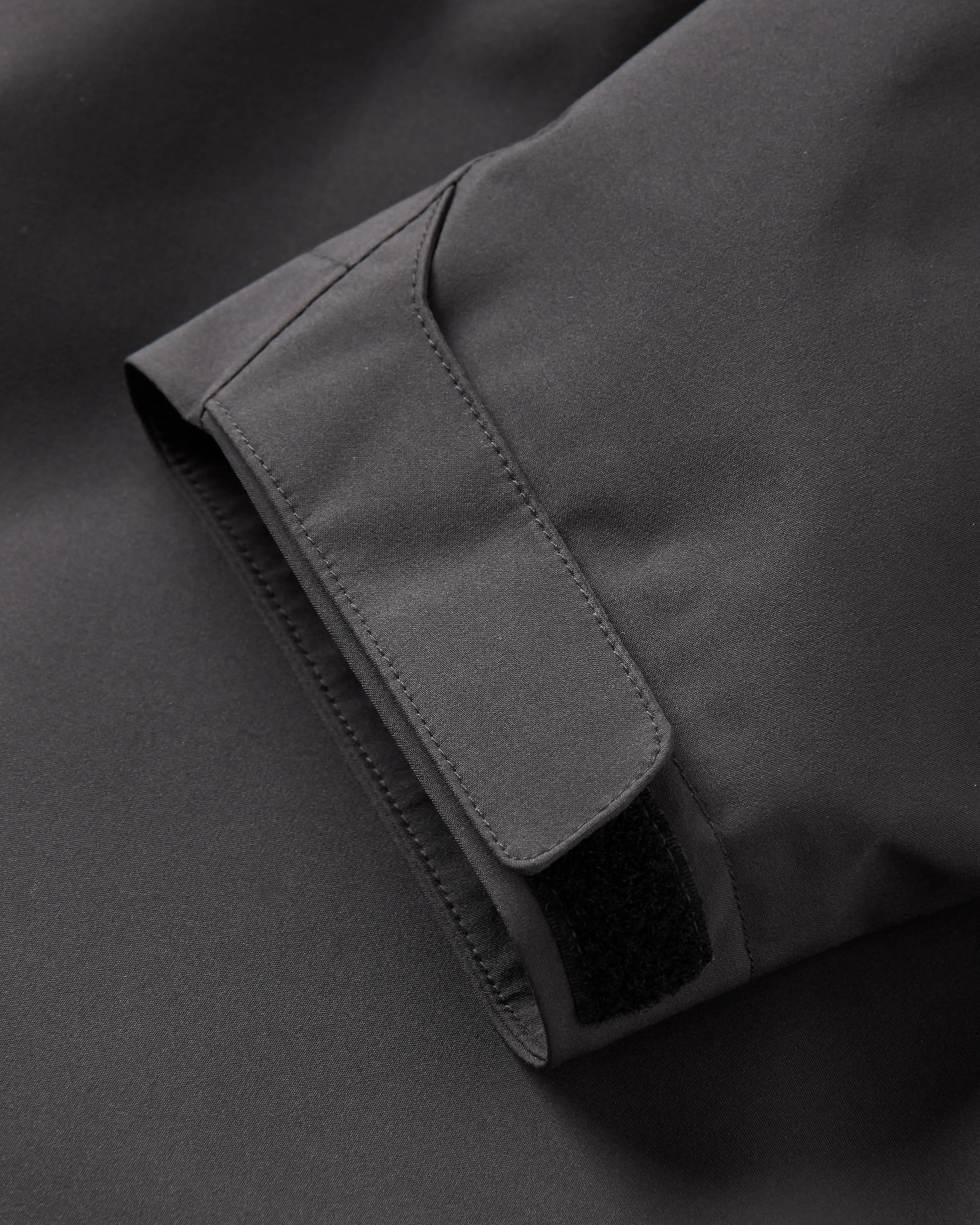 Diablo Recycled Waterproof Anorak - Faded Black - Flatlay