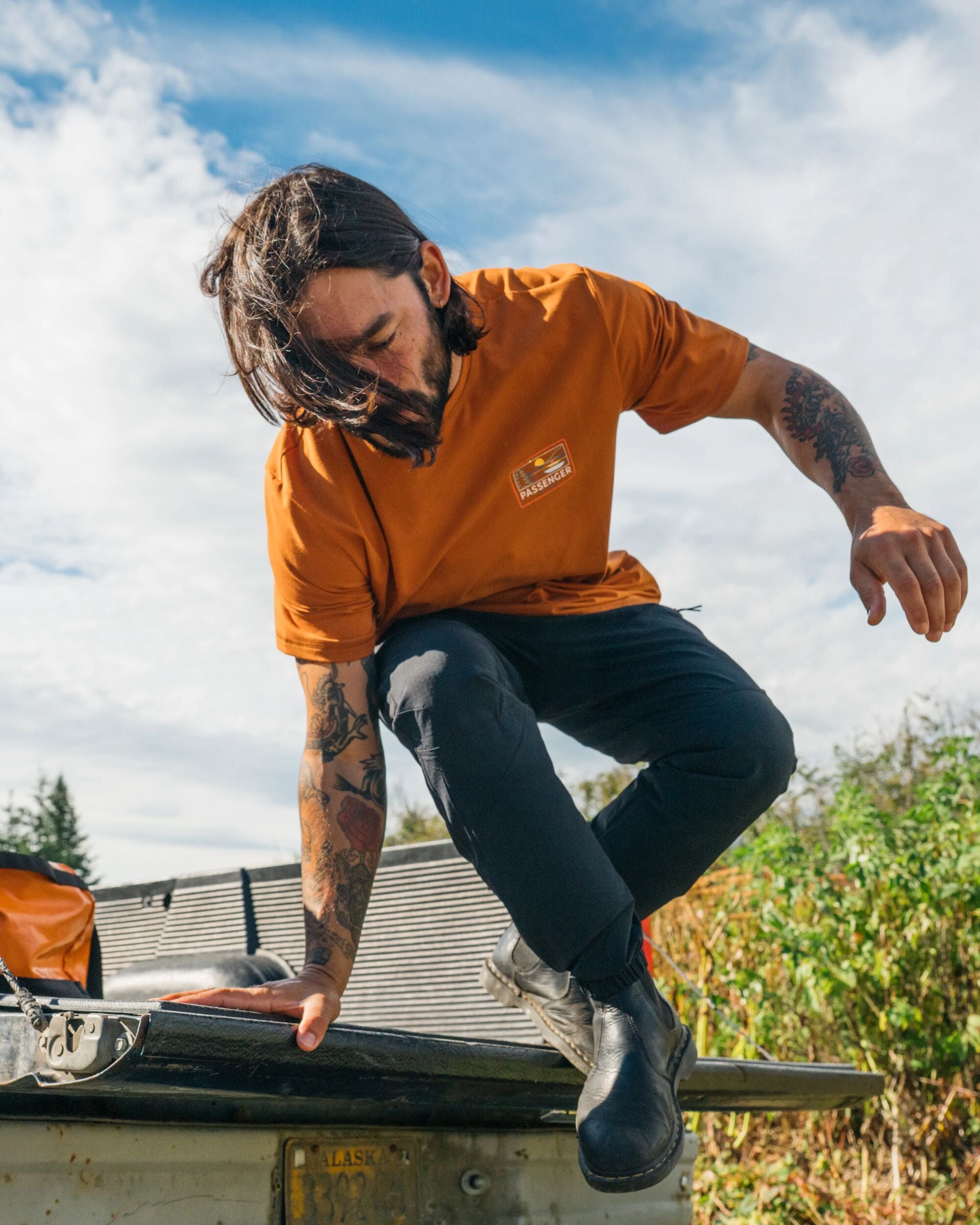 Roamer Men's Drirelease® Active T-Shirt - Glazed Ginger - Lifestyle