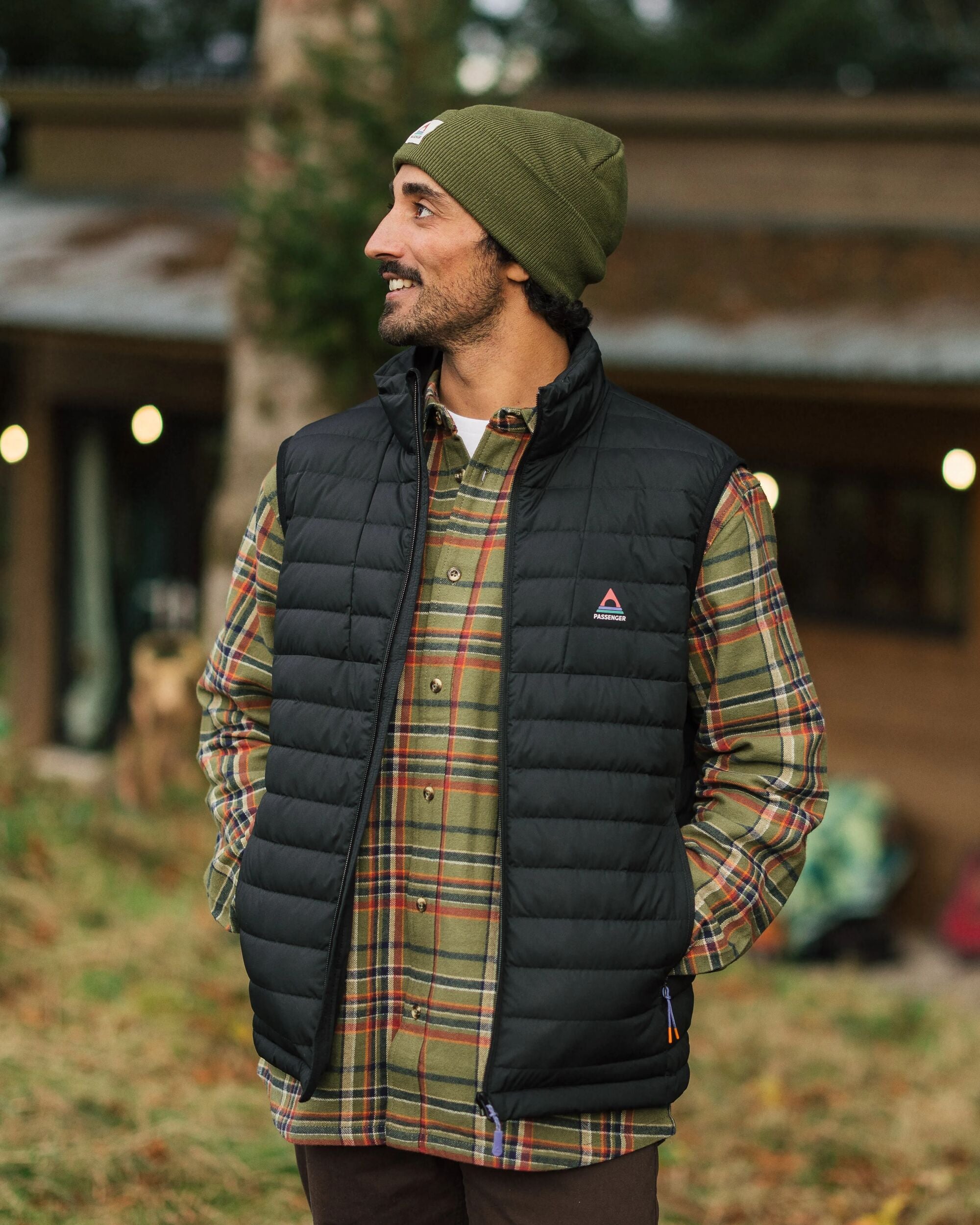 Ashland Down Recycled Gilet - Black - Lifestyle