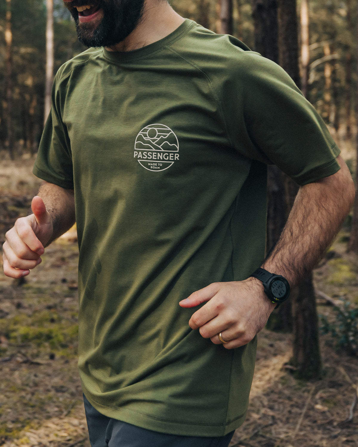 Sedona Drirelease® Active T-Shirt - Khaki - Lifestyle