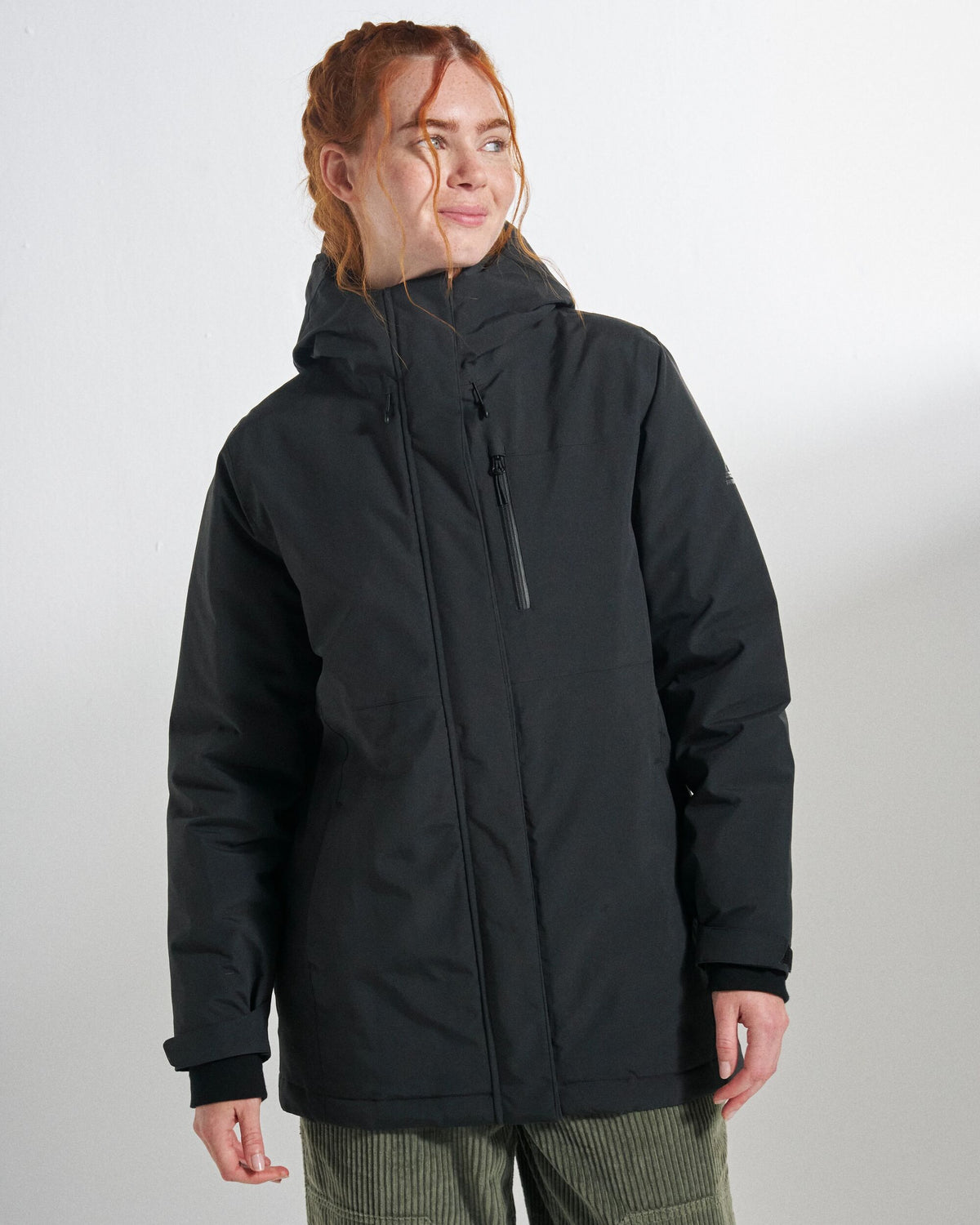 Cloudmont Waterproof Down Parka - Black - Studio Model