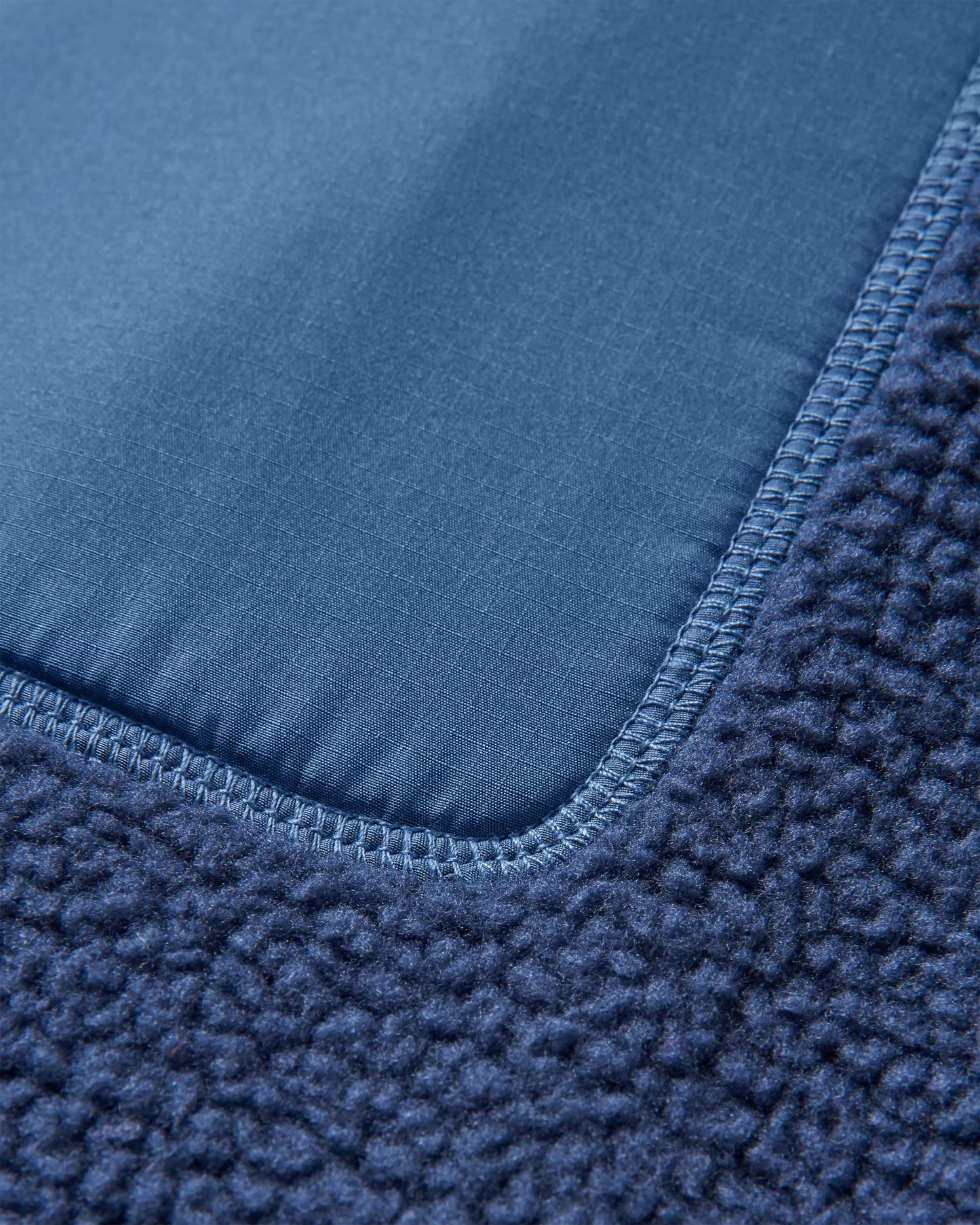 Offgrid Recycled Sherpa Fleece Jogger - Rich Navy - Flatlay