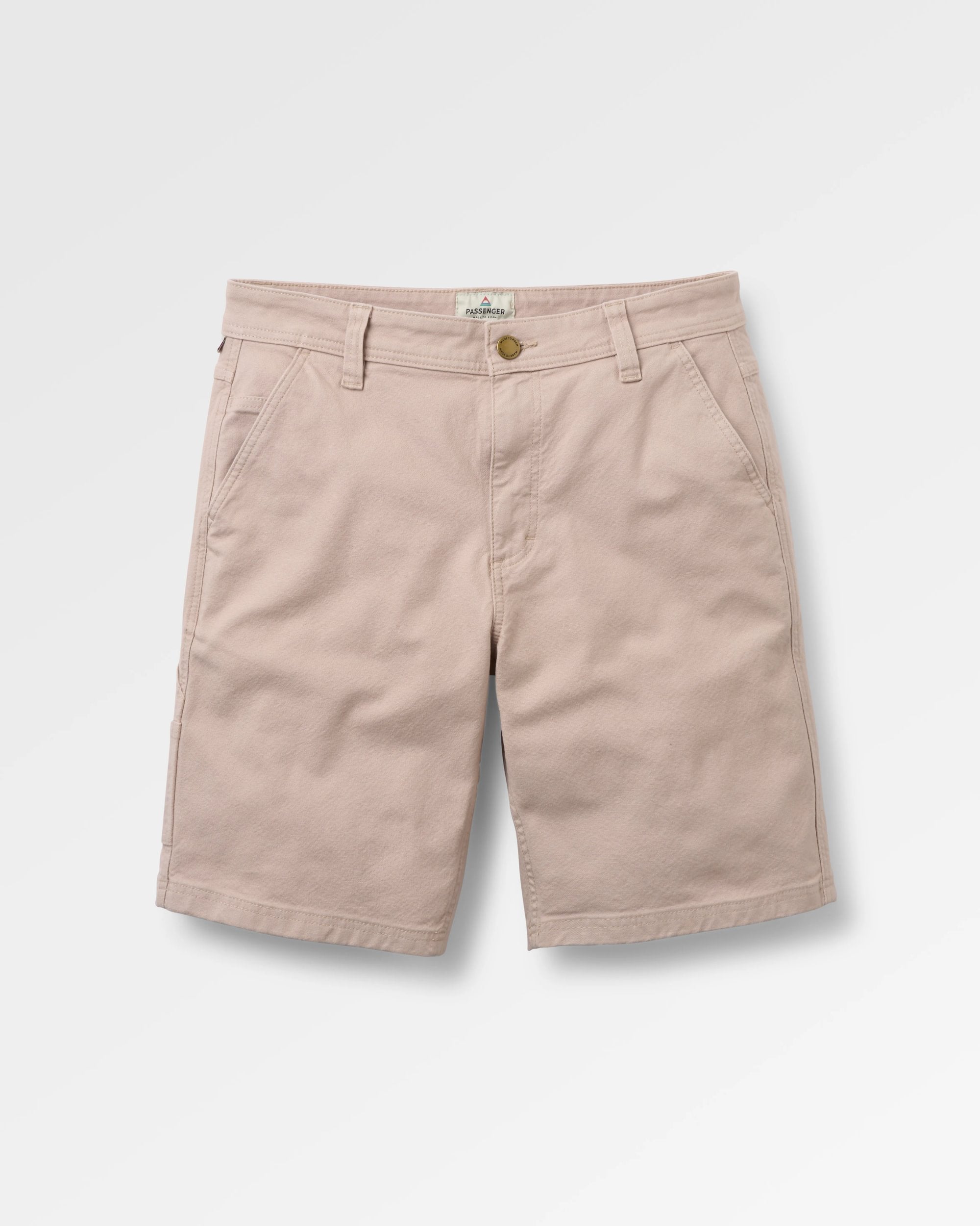 Vantage Bio-Baumwoll Canvas Shorts - Simply Taupe