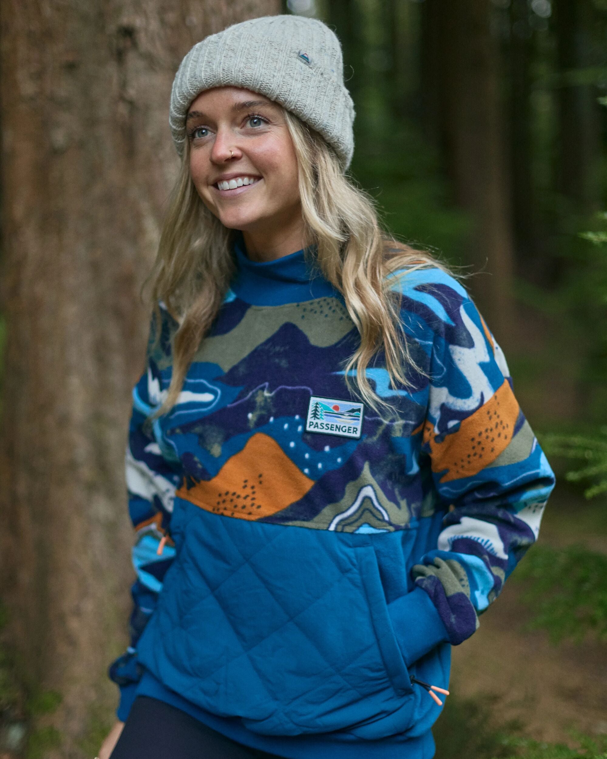 Bea Polar Fleece - Adventure Tidal Blue - Lifestyle