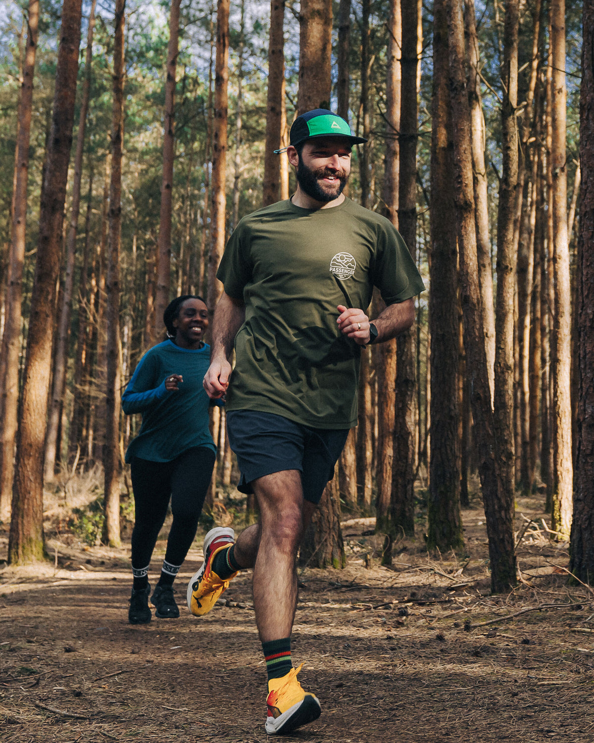 Sedona Drirelease® Active T-Shirt - Khaki - Lifestyle