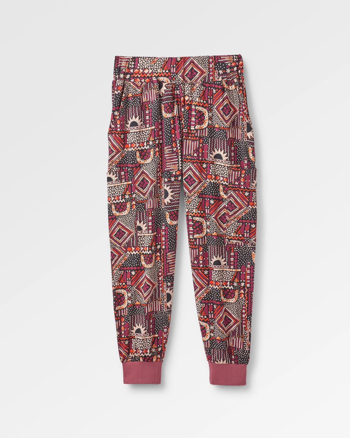Day Dream Printed Trouser - Vintage Patchwork Black/Multi