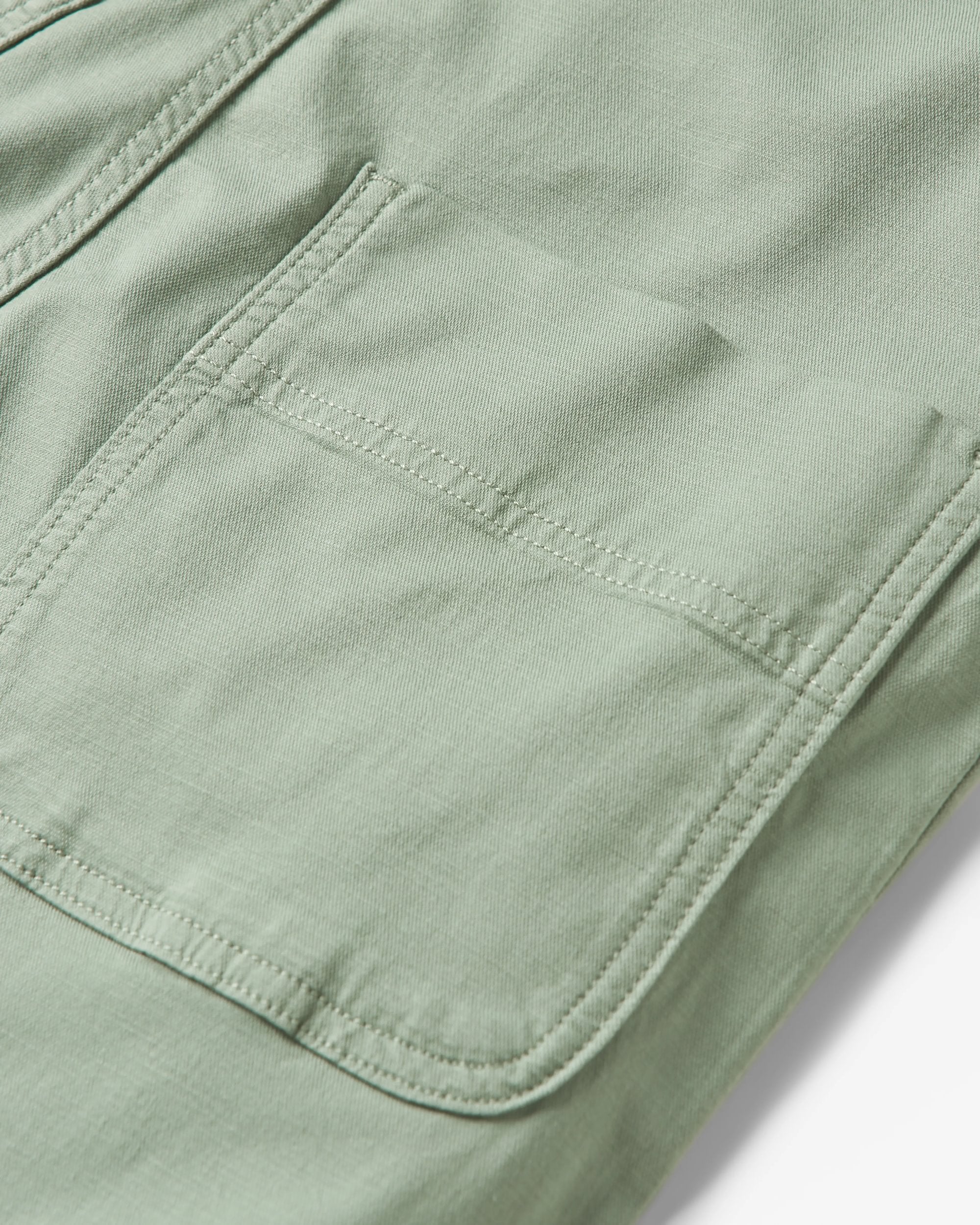 Meadows Organic Cotton Dungarees - Pistachio - Flatlay