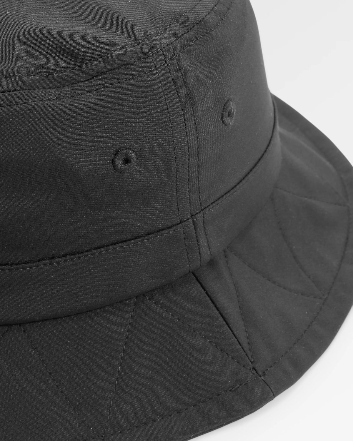 Shaded Bucket Hat - Black - Flatlay