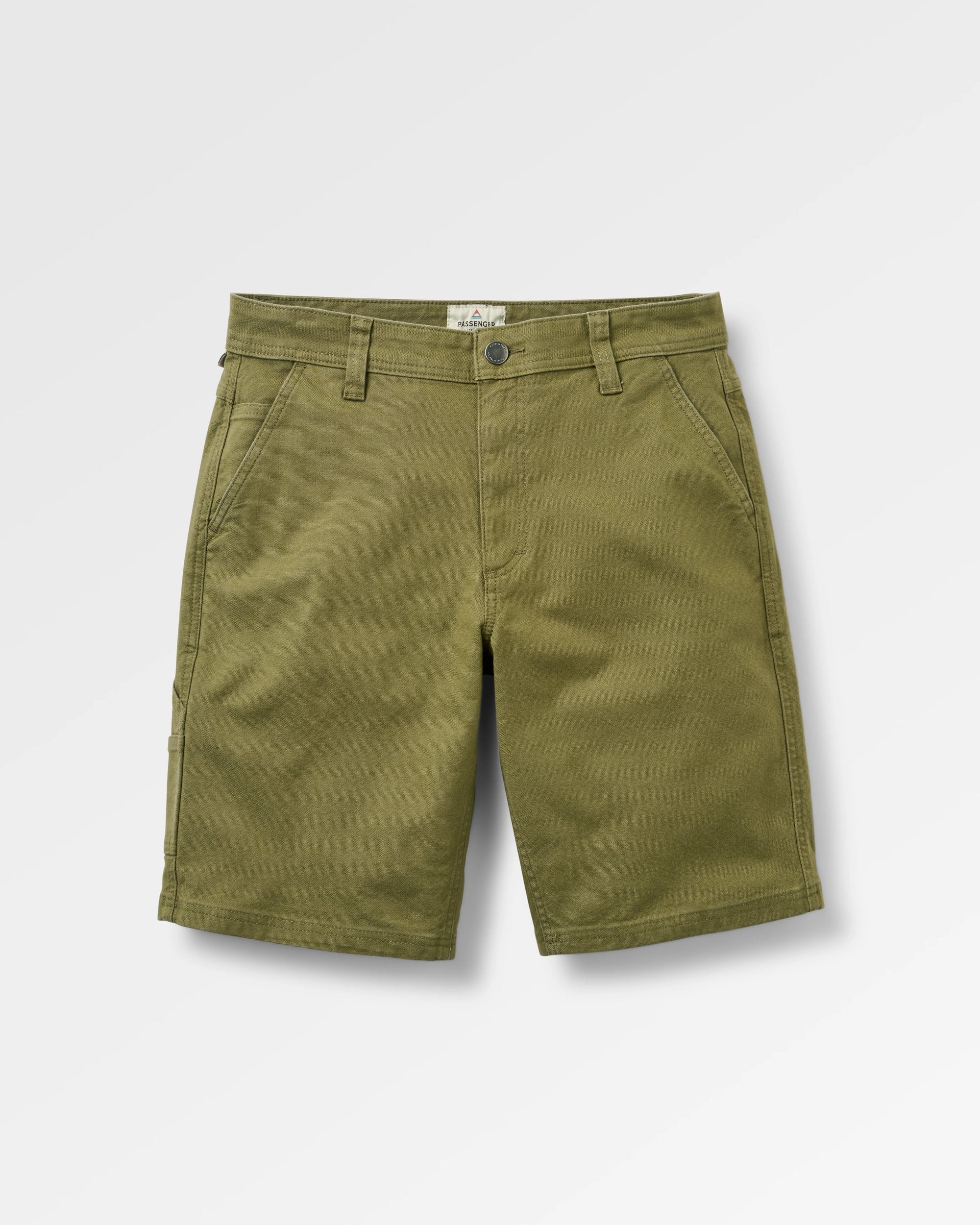 Vantage Bio-Baumwoll Canvas Shorts - Khaki