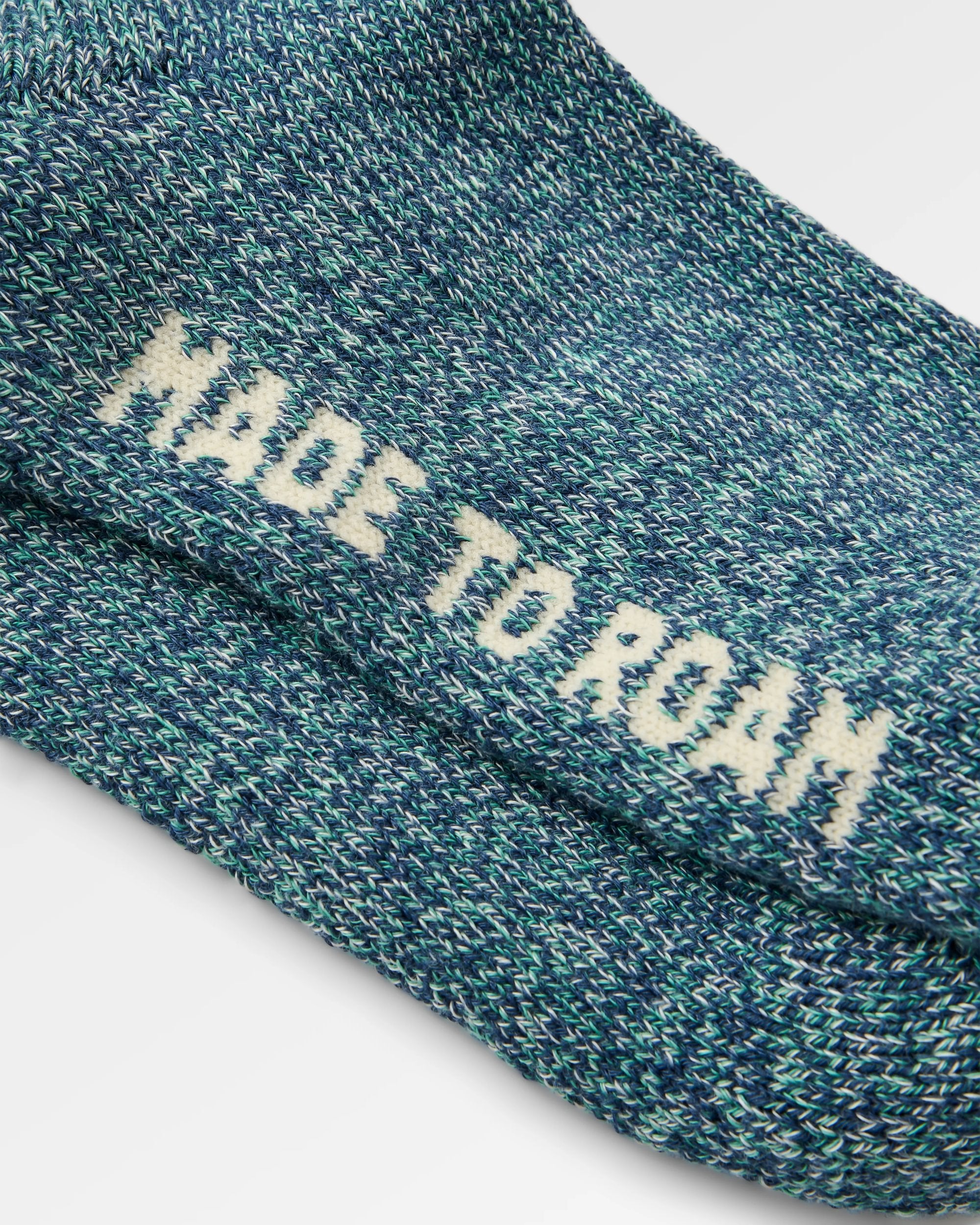 Thorne Heavyweight Sock - Rich Navy - Flatlay