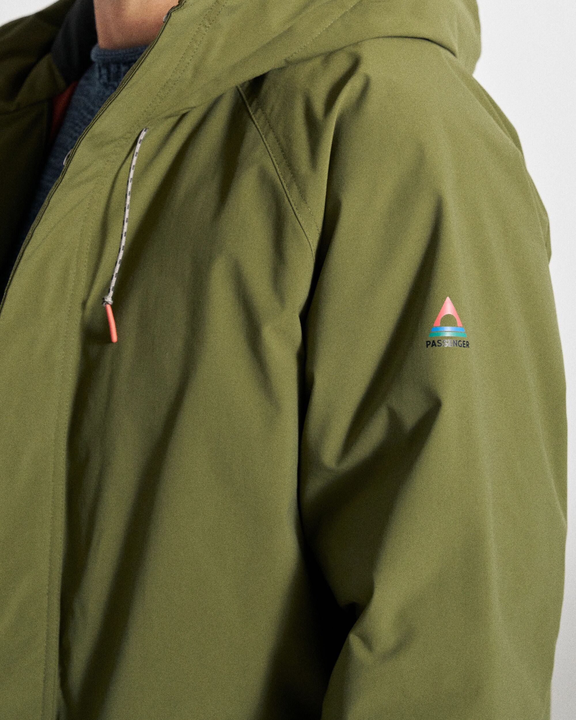 Baltic Recycled Insulated Parka - Khaki - Studio Model