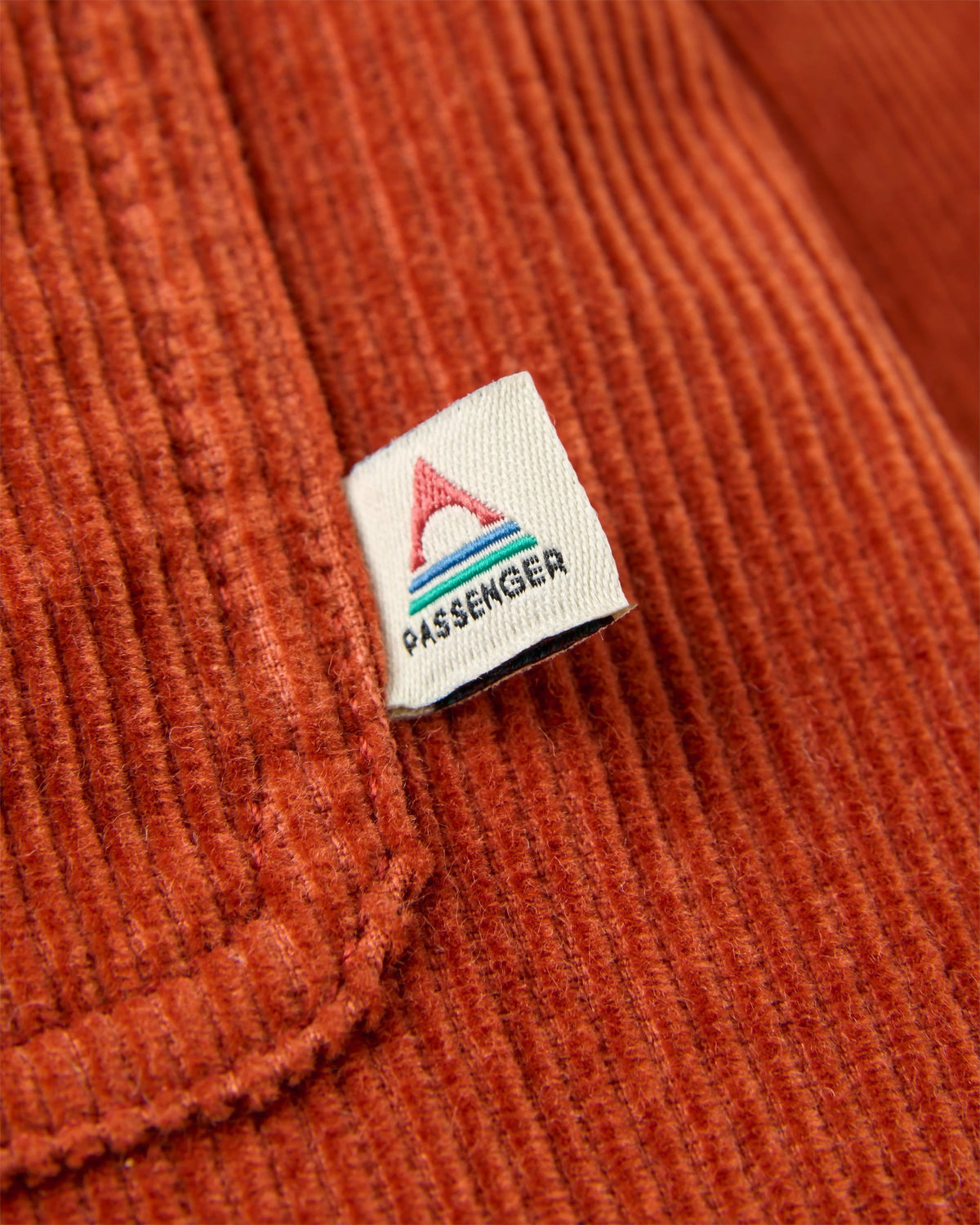 Backcountry Cord Shirt - Dark Rust - Flatlay