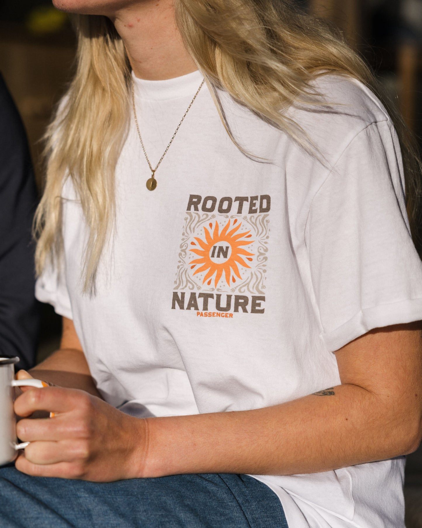 Womens_Rooted In Nature Recycled Cotton T-Shirt - White