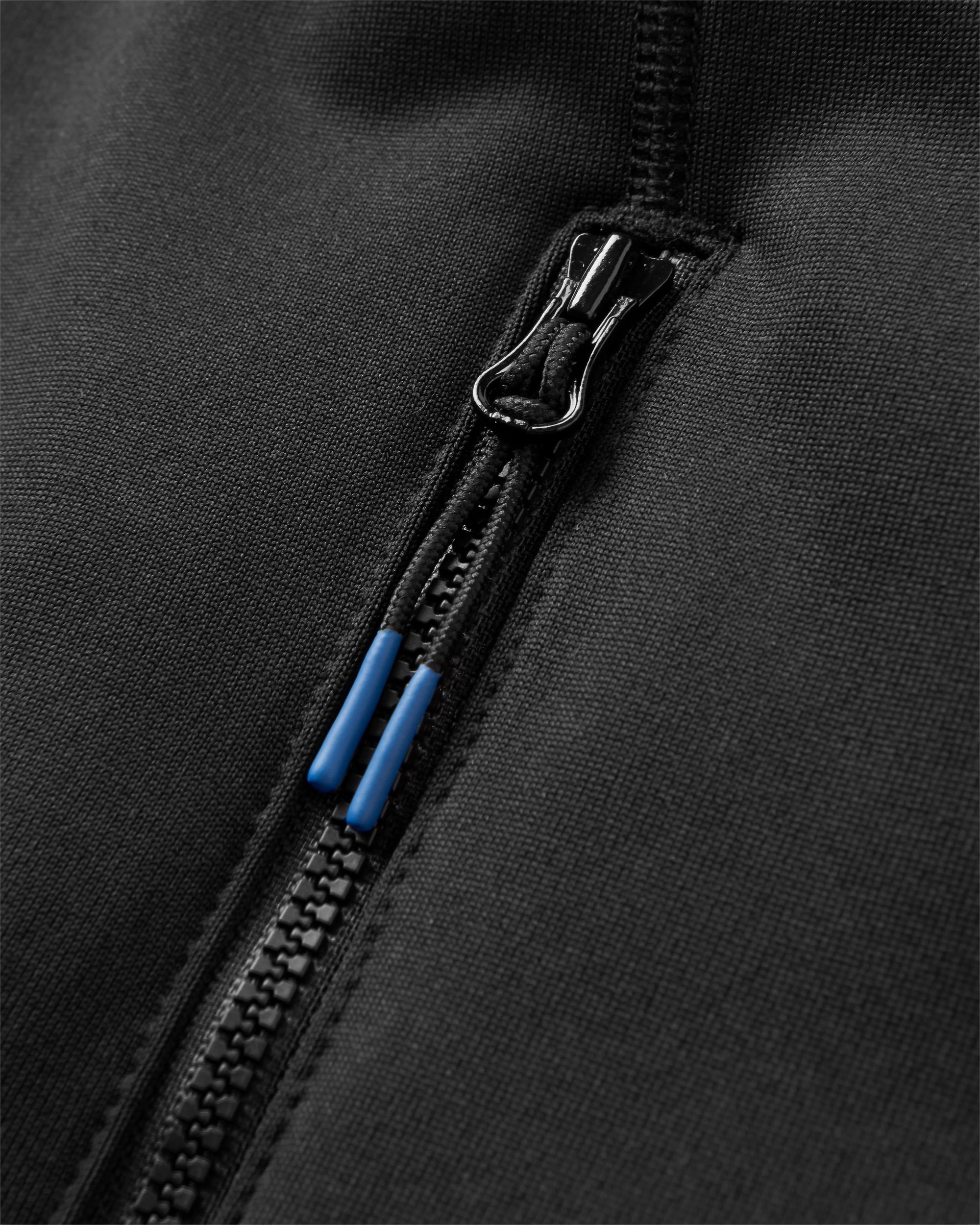 Solitude Recycled Polartec® Fleece Pullover - Black - Flatlay