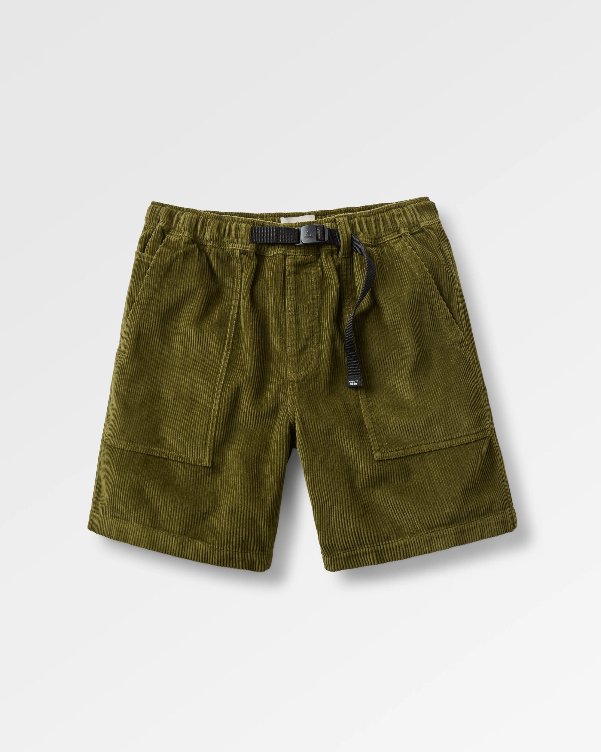 Shack Cord Short 2.0 - Khaki - Flatlay