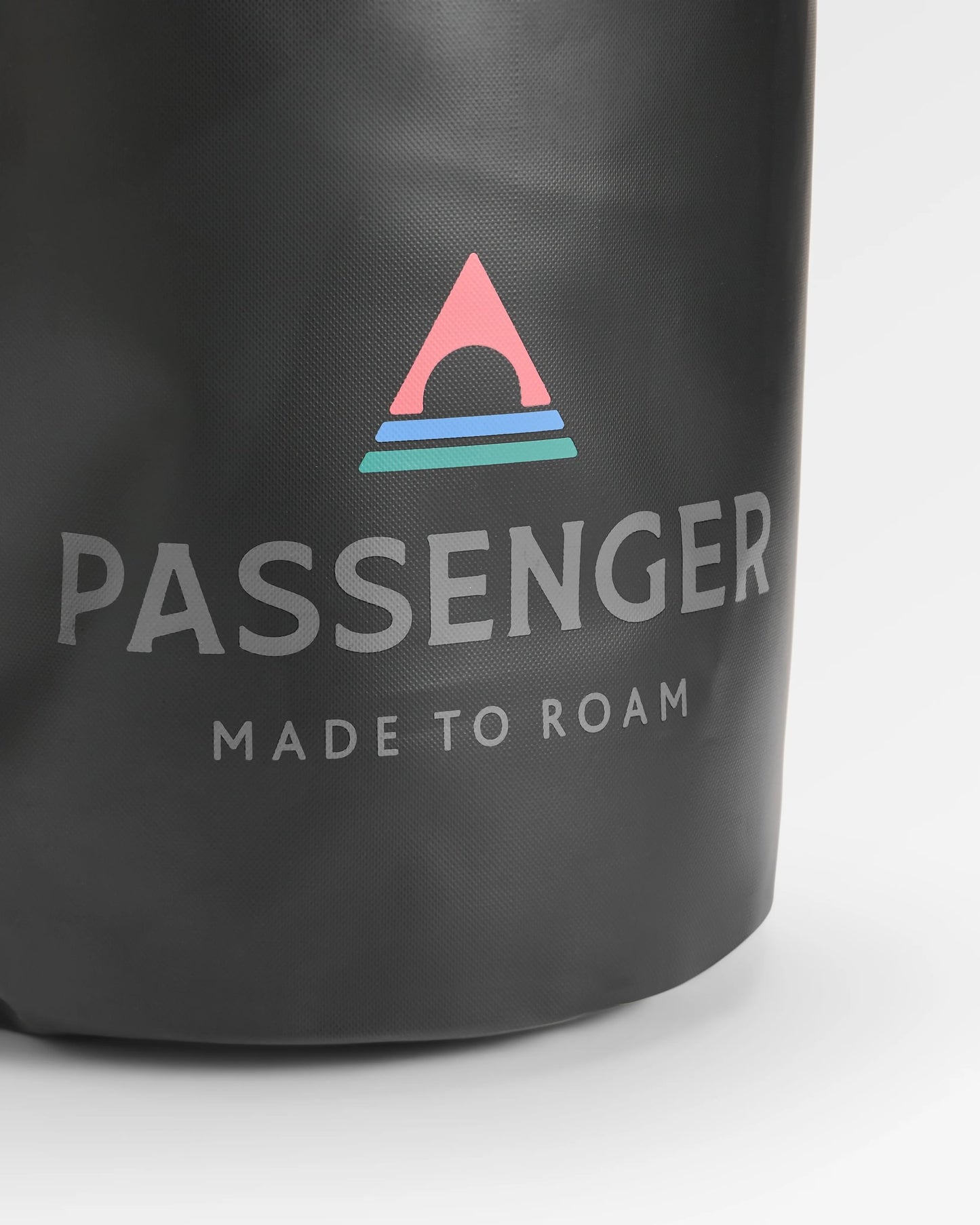 Tide 30L Recycled Dry Bag - Black - Flatlay