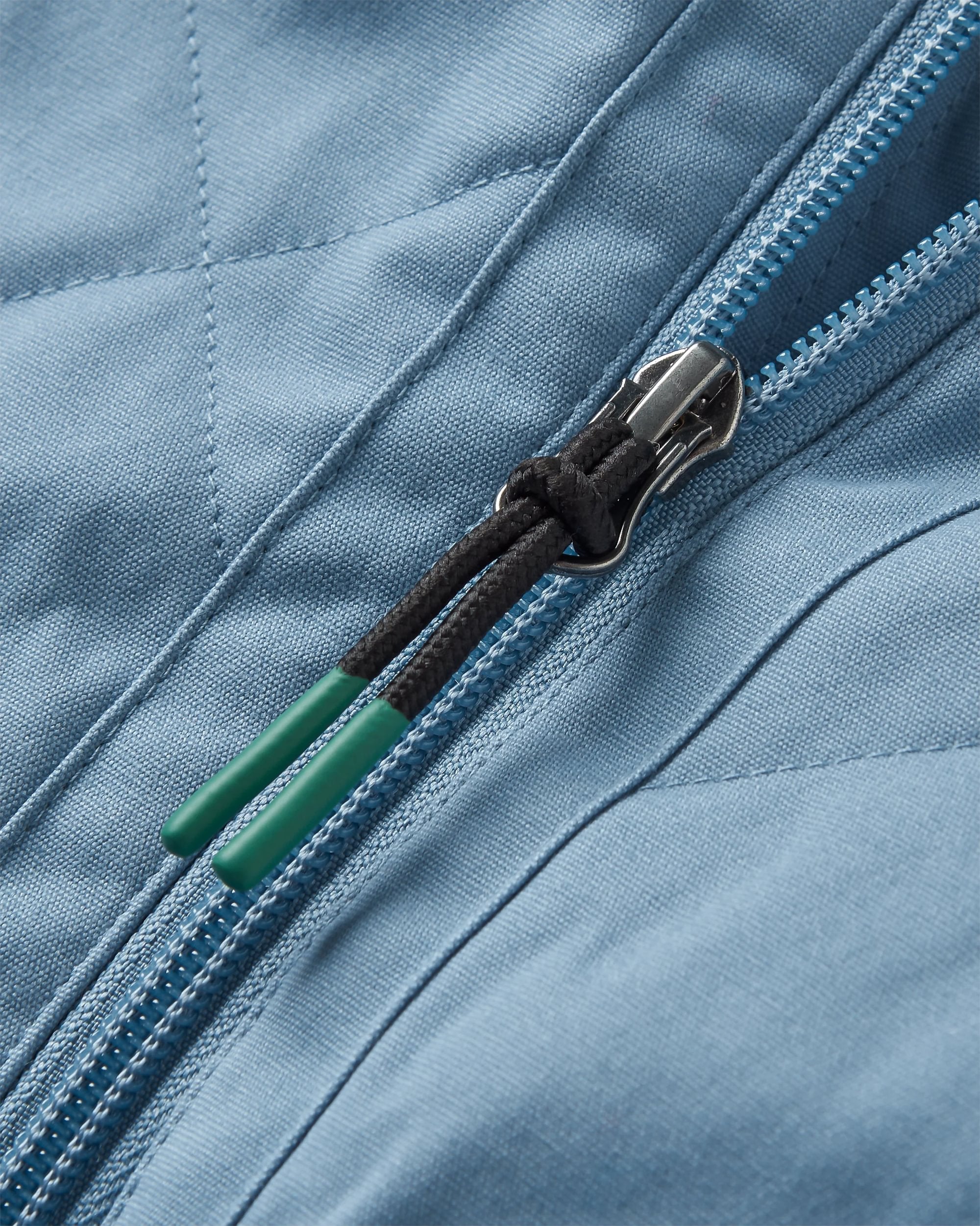 Sefton Recycled Deep-Pile Sherpa Full Zip Fleece - Strata Swirl Birch - Flatlay