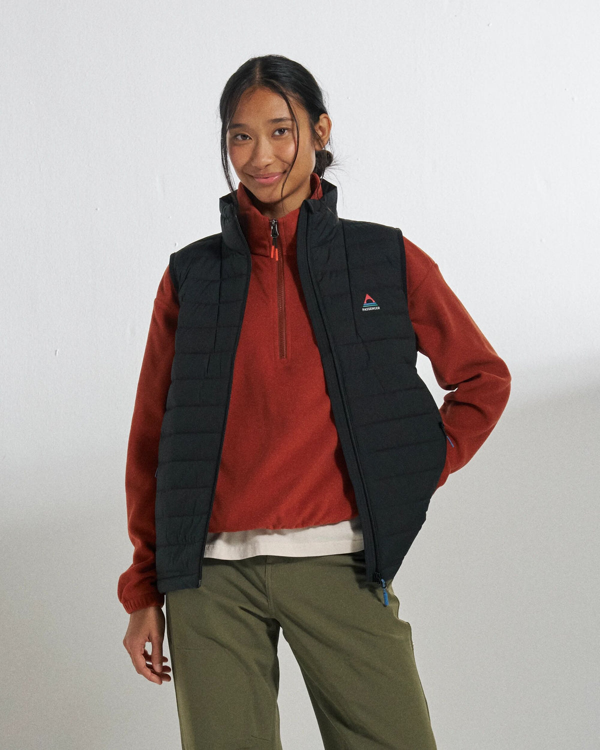 Northstar Down Gilet - Black - Studio Model
