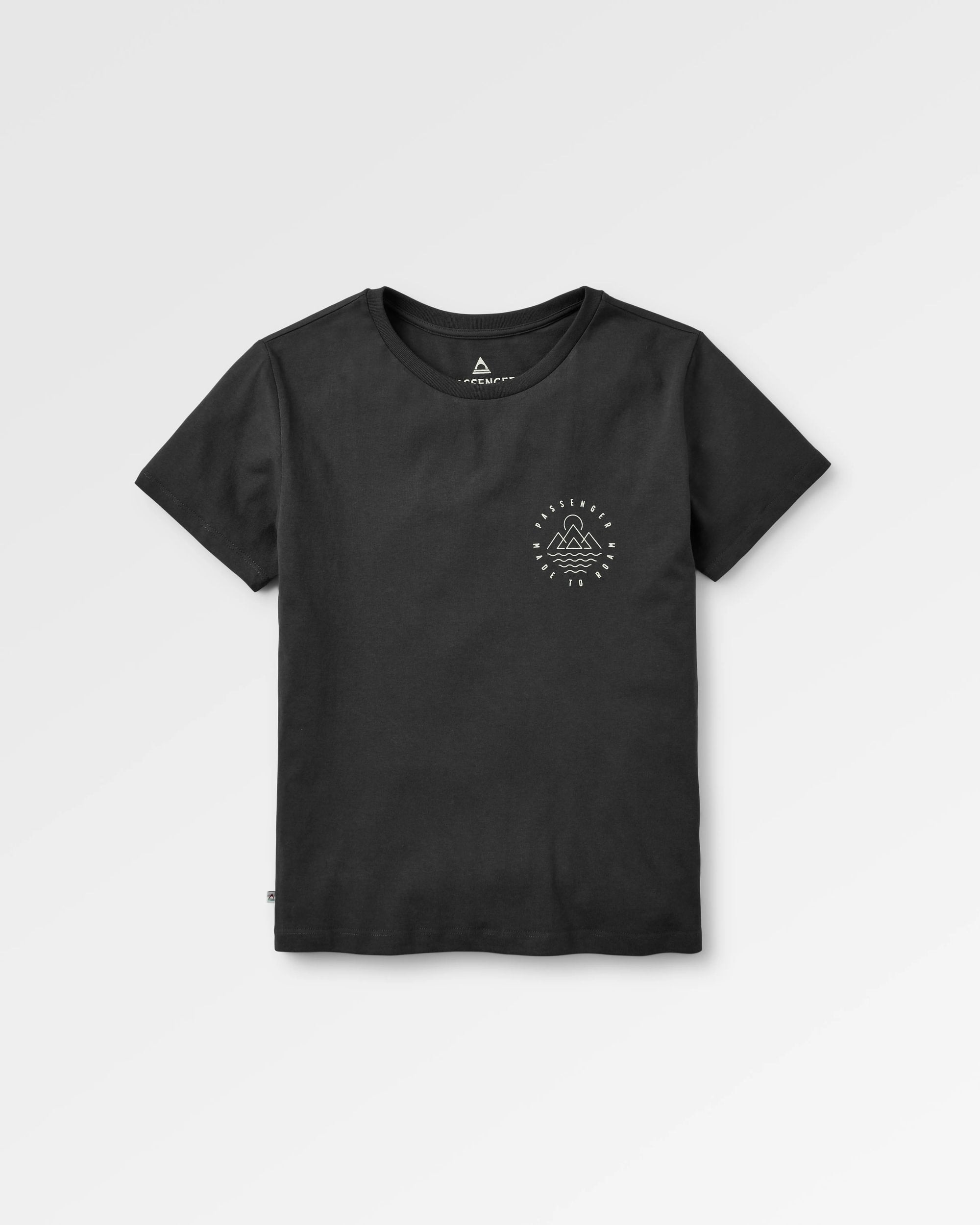 Remote Baumwoll T-Shirt - Schwarz