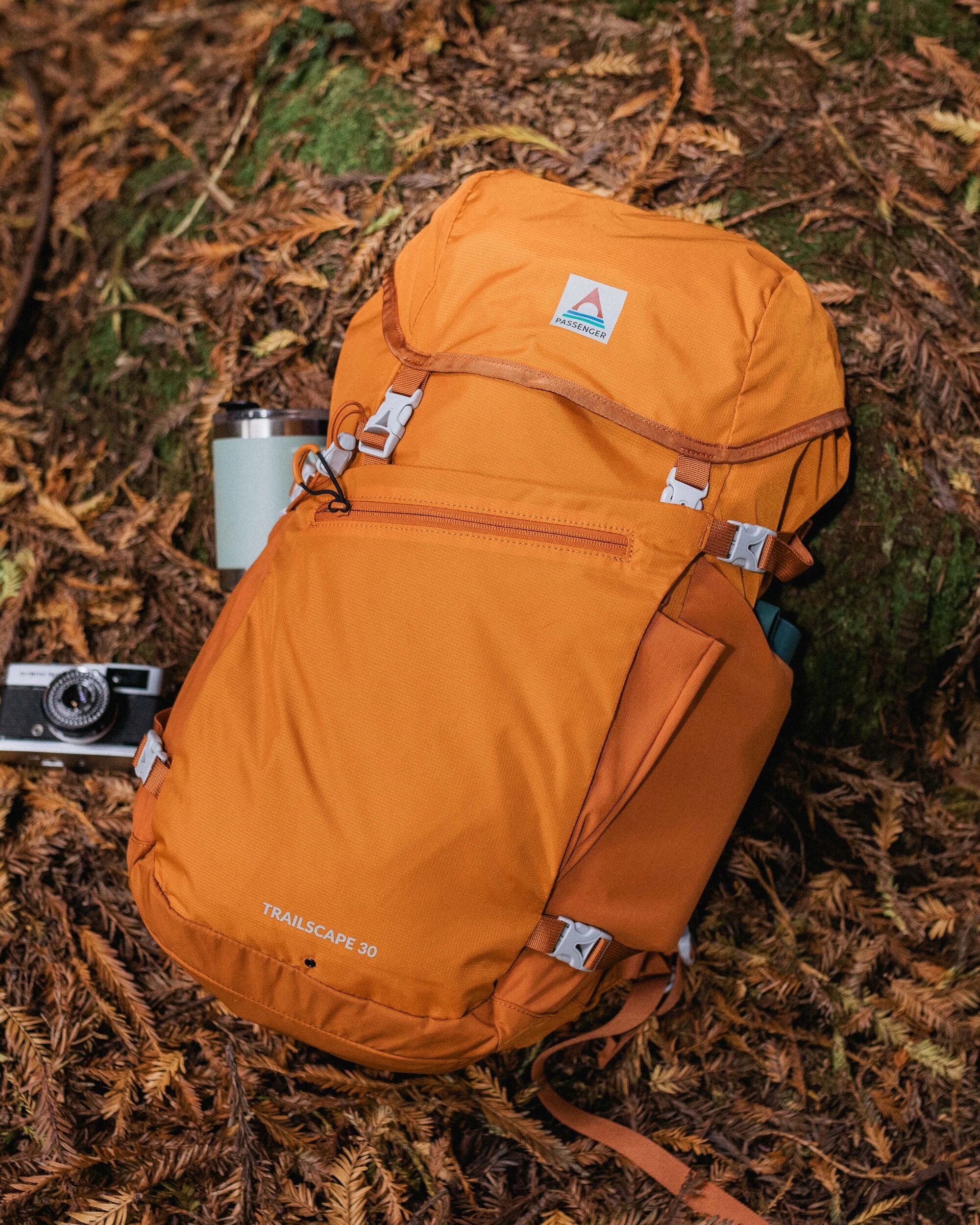 wanderrucksack orange Trailscape 30L Rucksack Sonnenaufgang Orange – Passenger