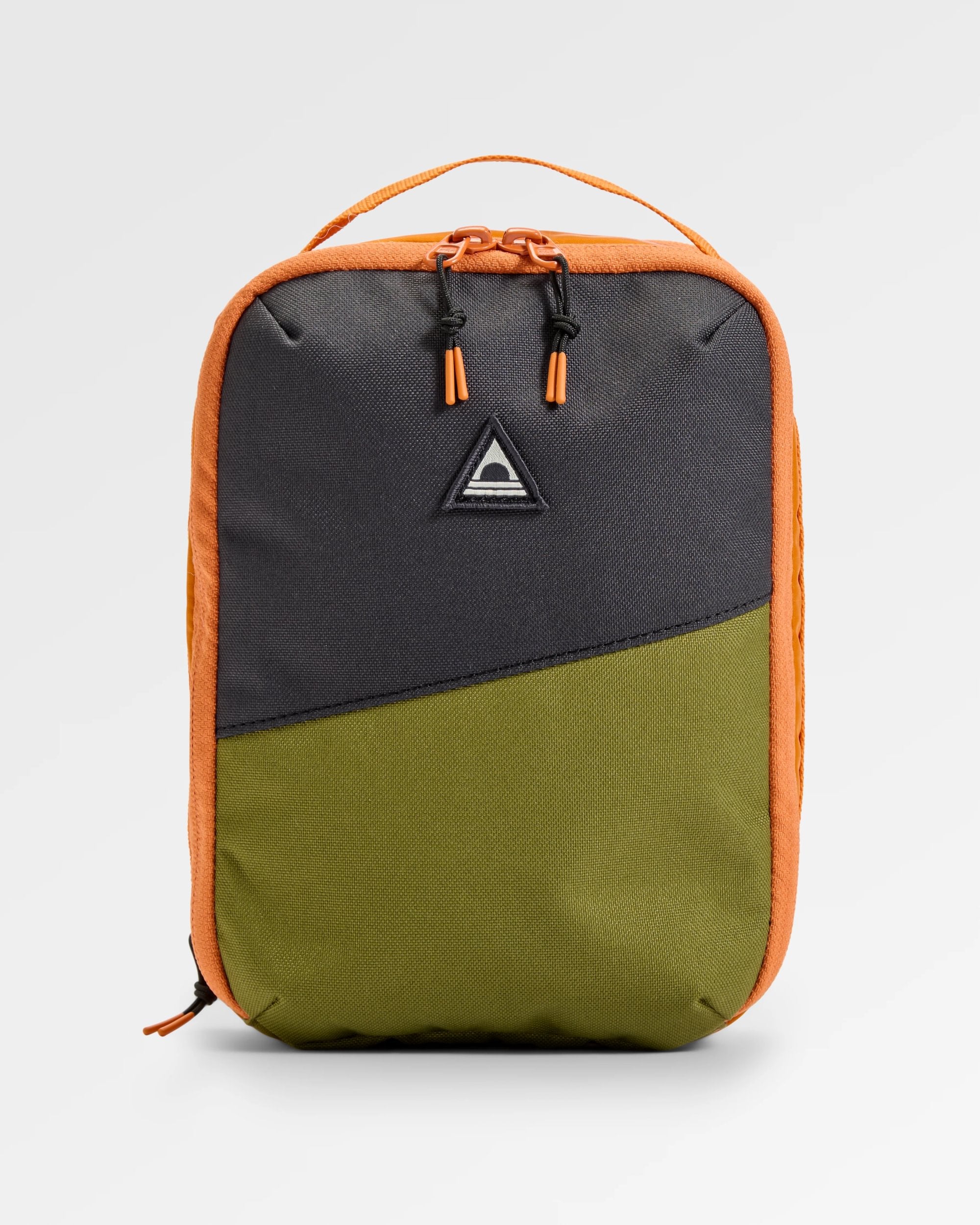 Packing Cube 4L - Black/Khaki - Flatlay