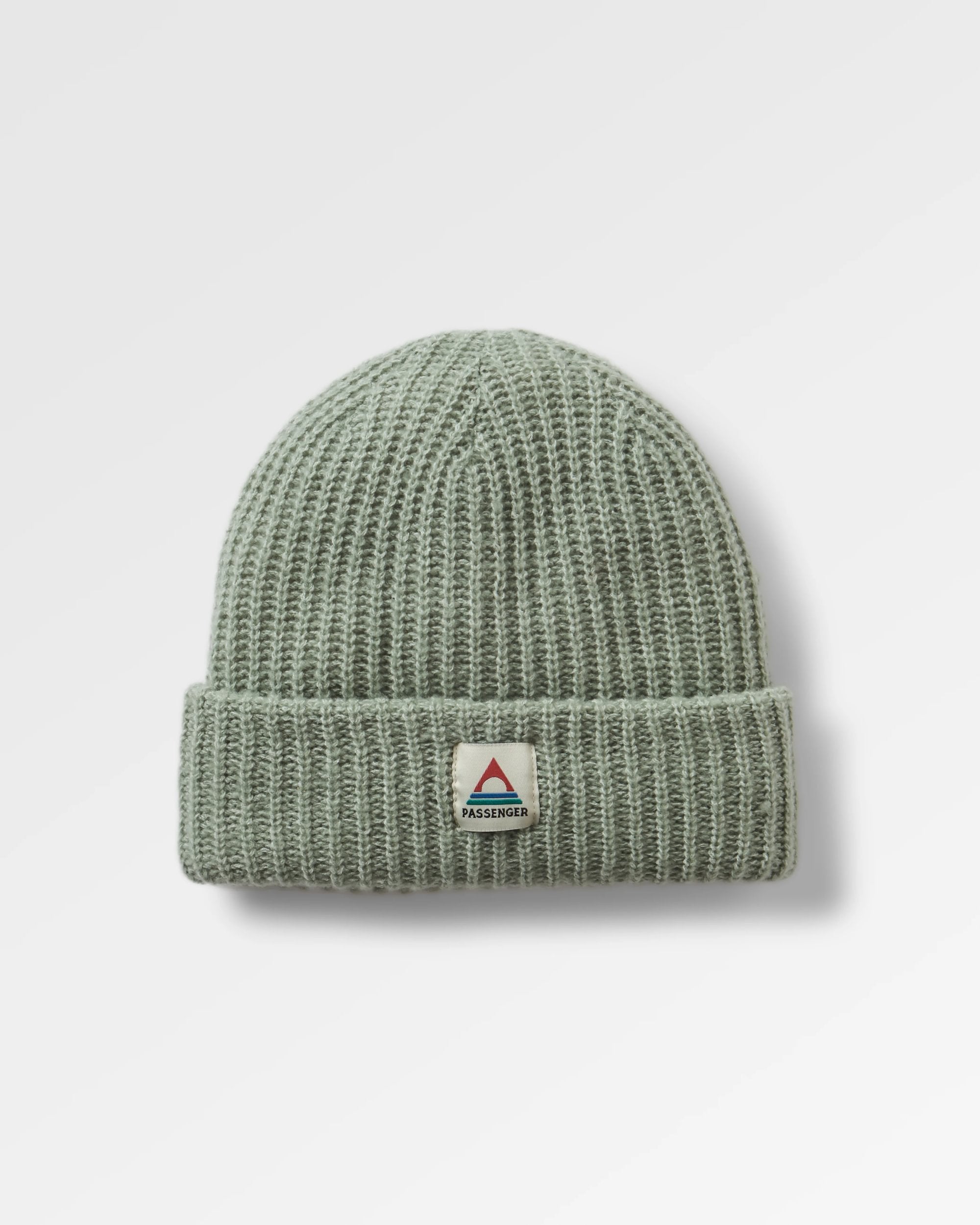 Redwood Sherpa Lined Beanie - Pistachio - Flatlay
