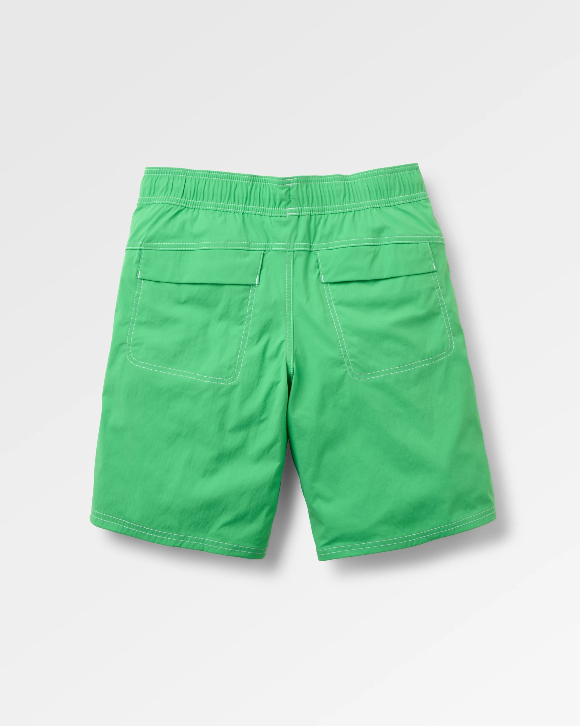 Searcher Longer Line 10" Boardshort - True Green - Flatlay