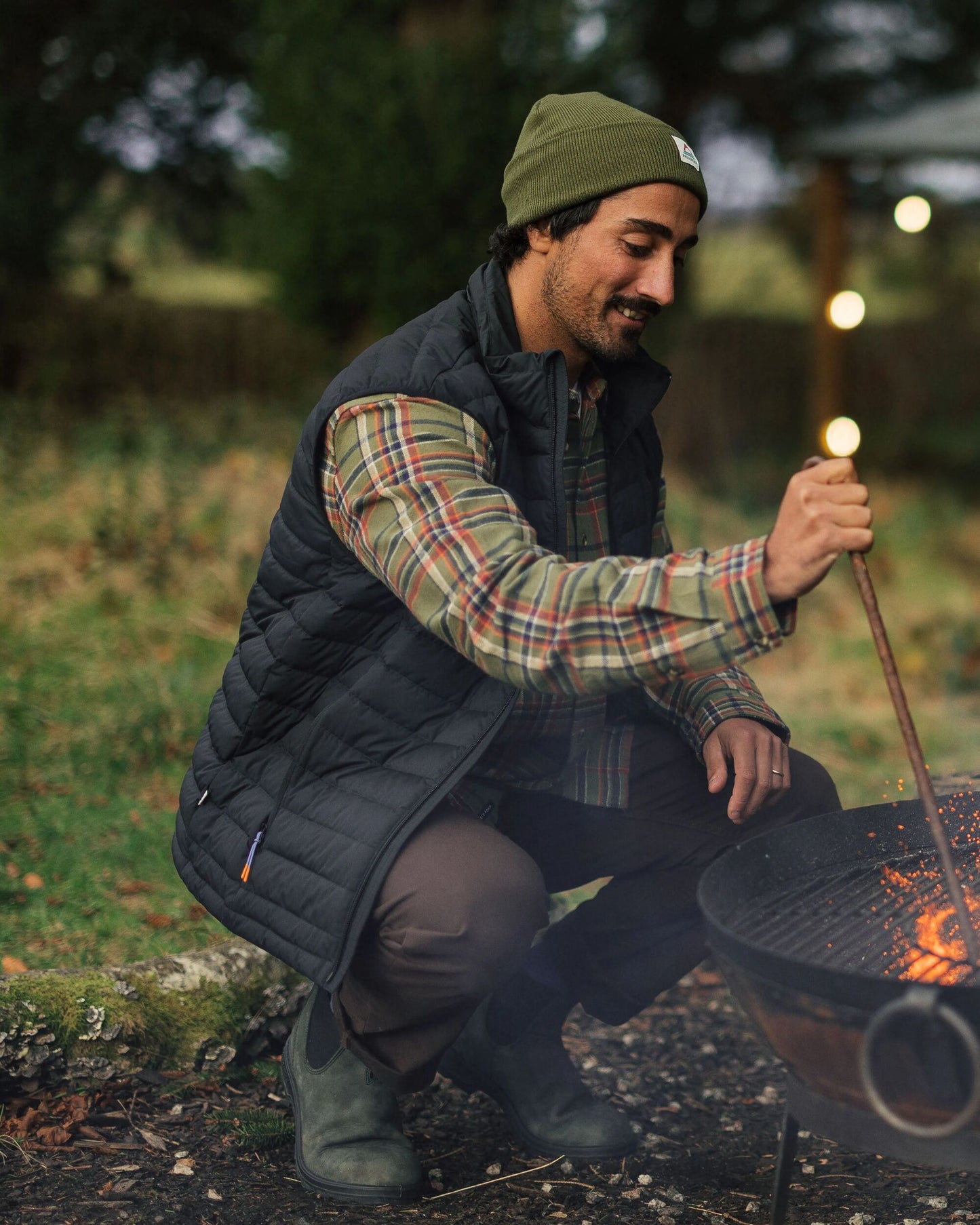 Ashland Down Recycled Vest - Black - Lifestyle