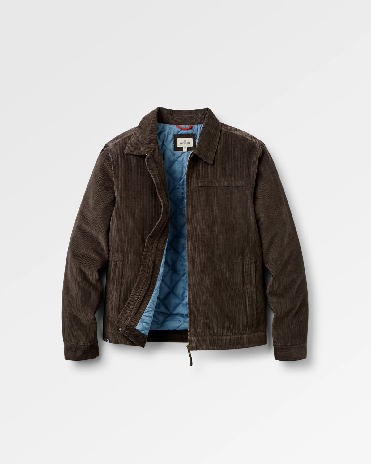 Taylor Cord Jacket - Espresso - Flatlay