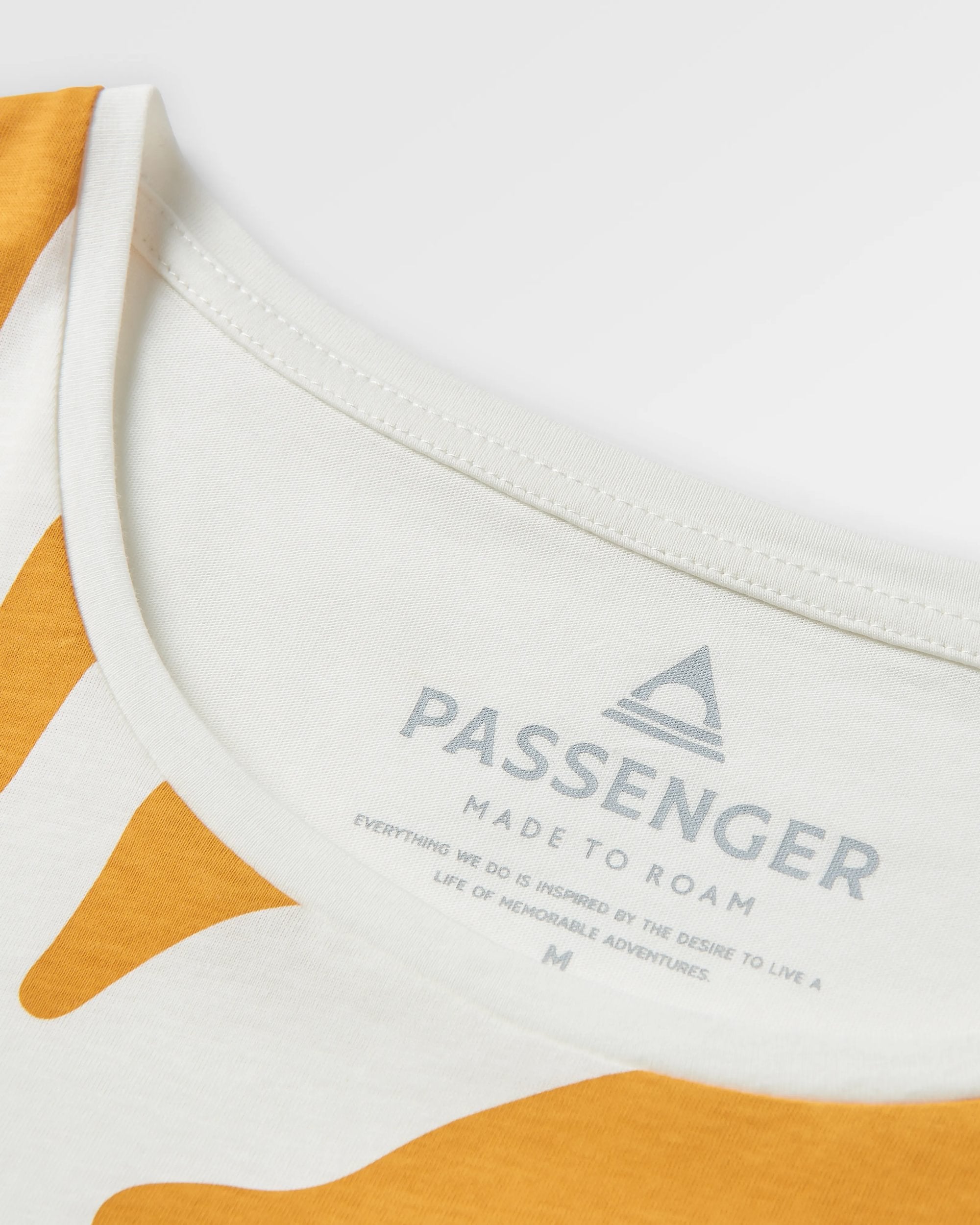 Sunsets Organic Cotton T-Shirt - Marshmallow - Flatlay