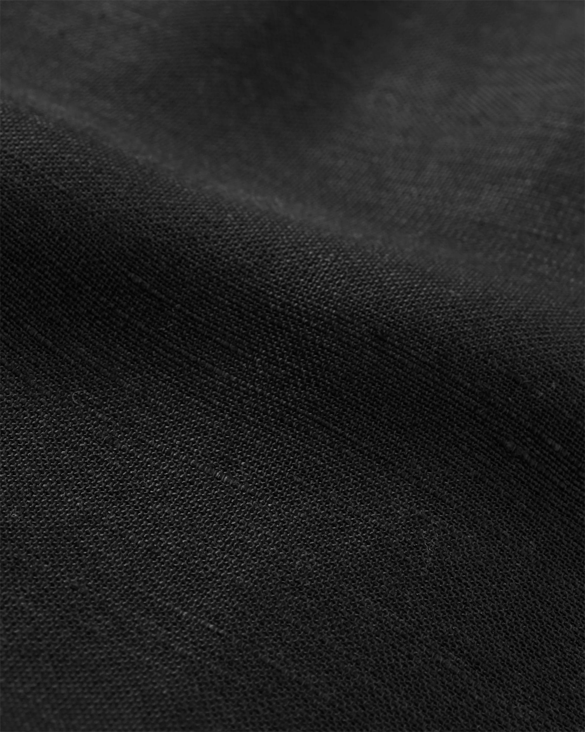 Sono Linen Beach Dress - Black - Flatlay