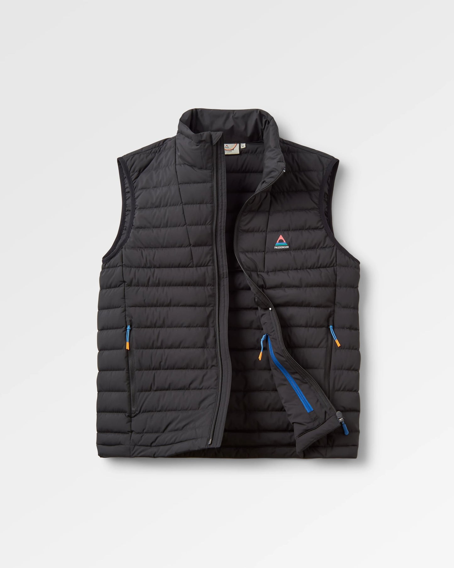 Ashland Down Recycled Vest - Black - Flatlay