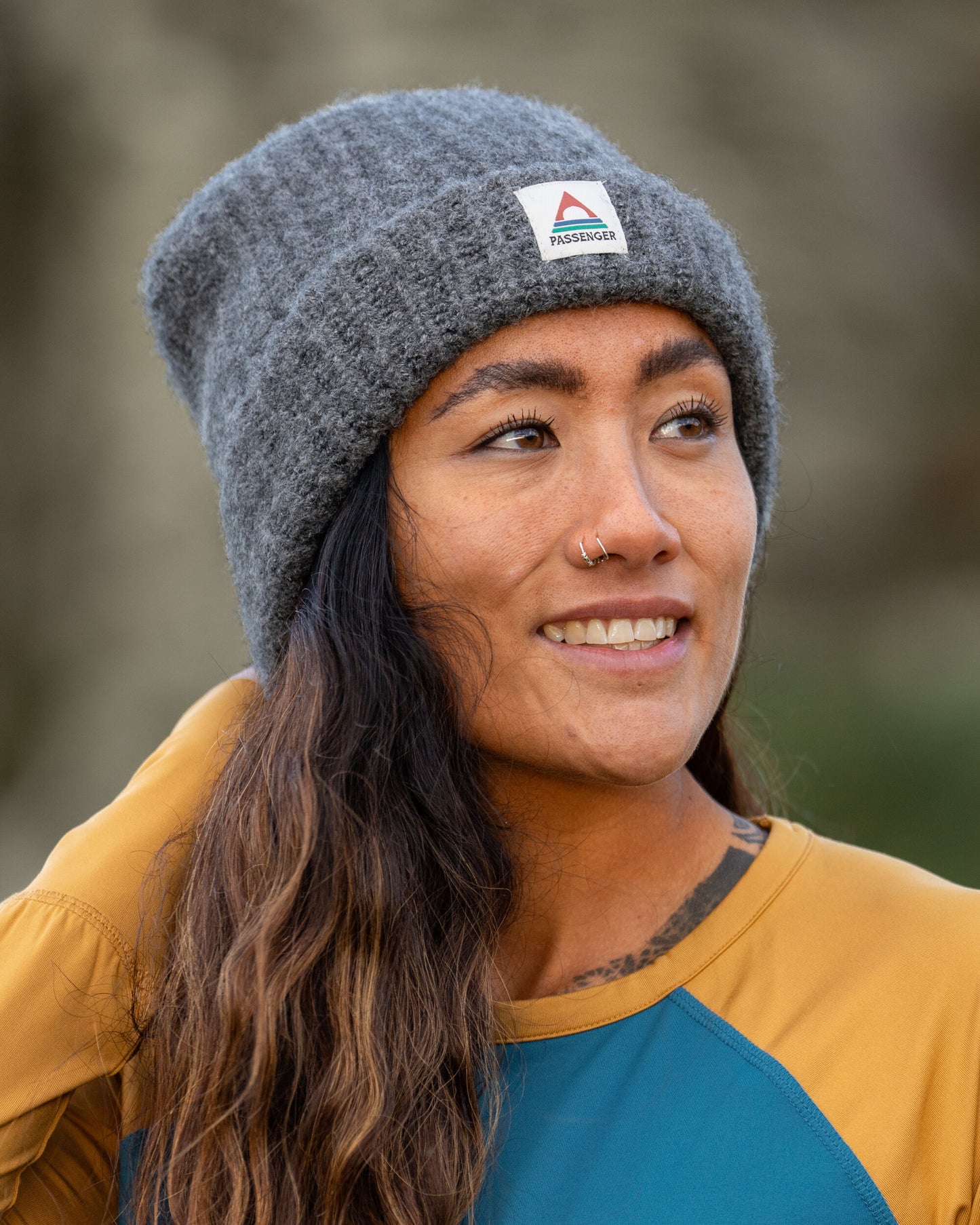 Womens_Redwood Fleece Lined Recycled Beanie - Grey